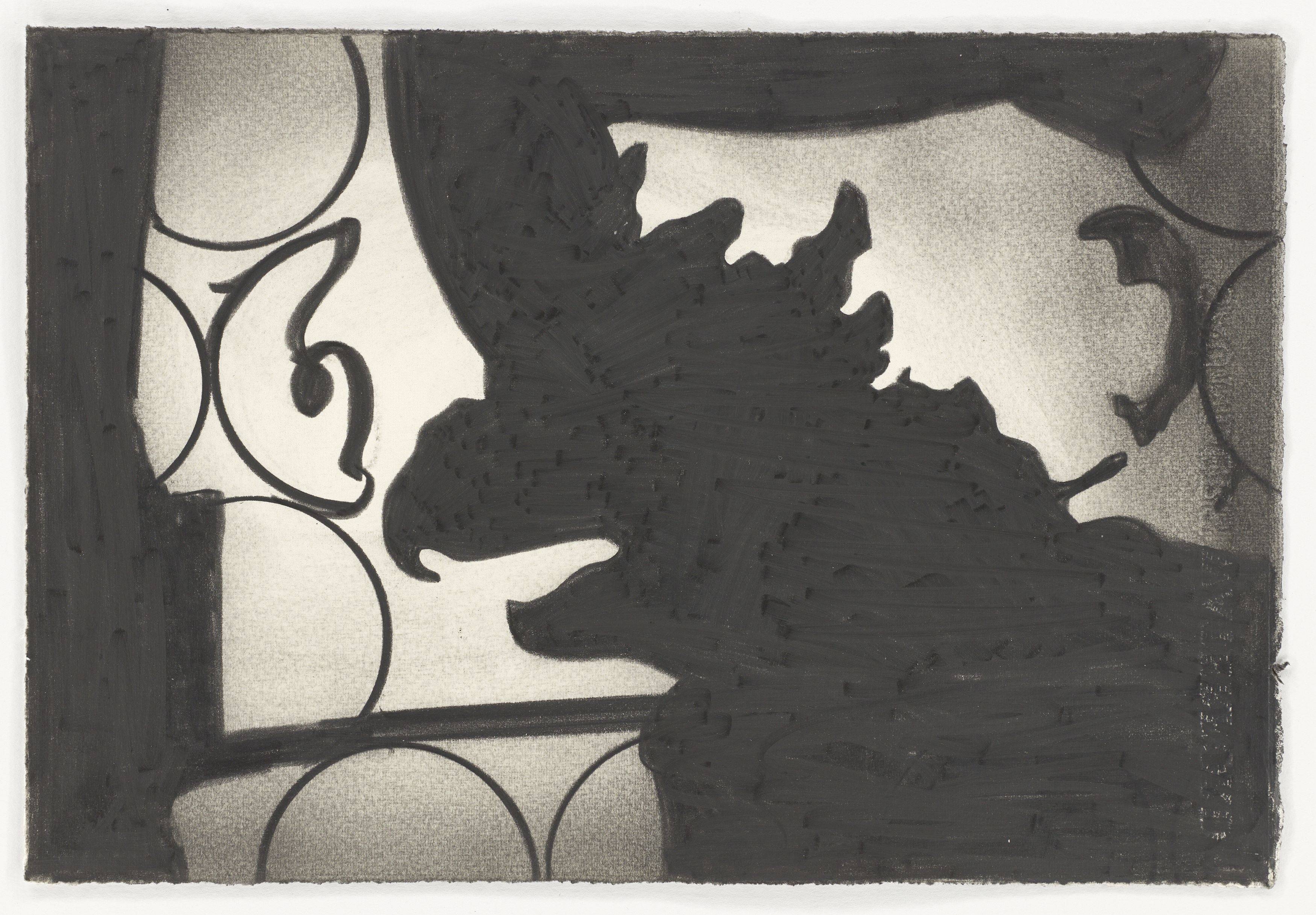 This picture shows the following artwork: Marcel van Eeden. Untitled, from the series ”Grunewald drawings”. 2009.