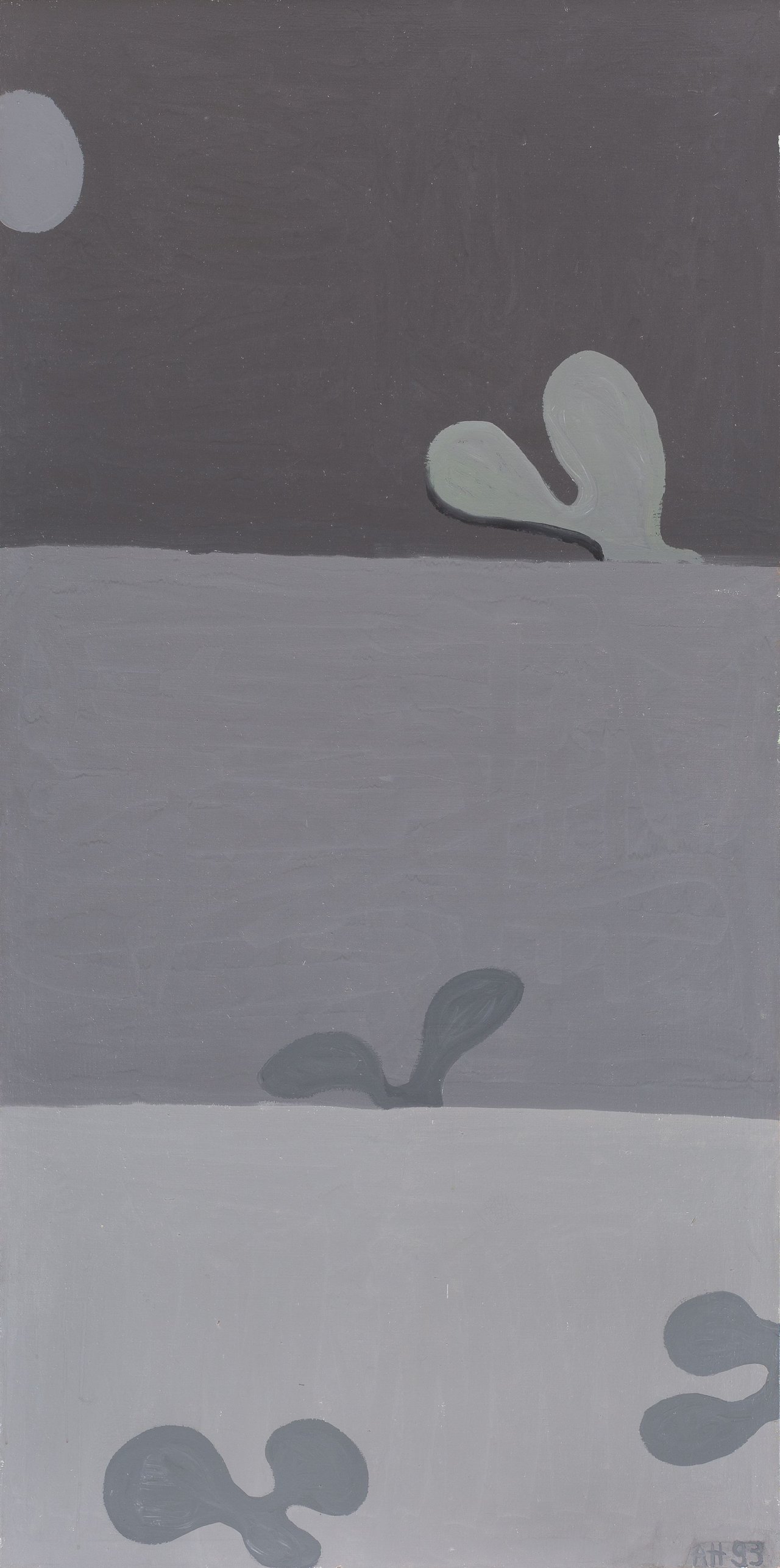 Auf diesem Bild ist das folgende Kunstwerk zu sehen: Anton Henning. Ohne Titel. 1993.
