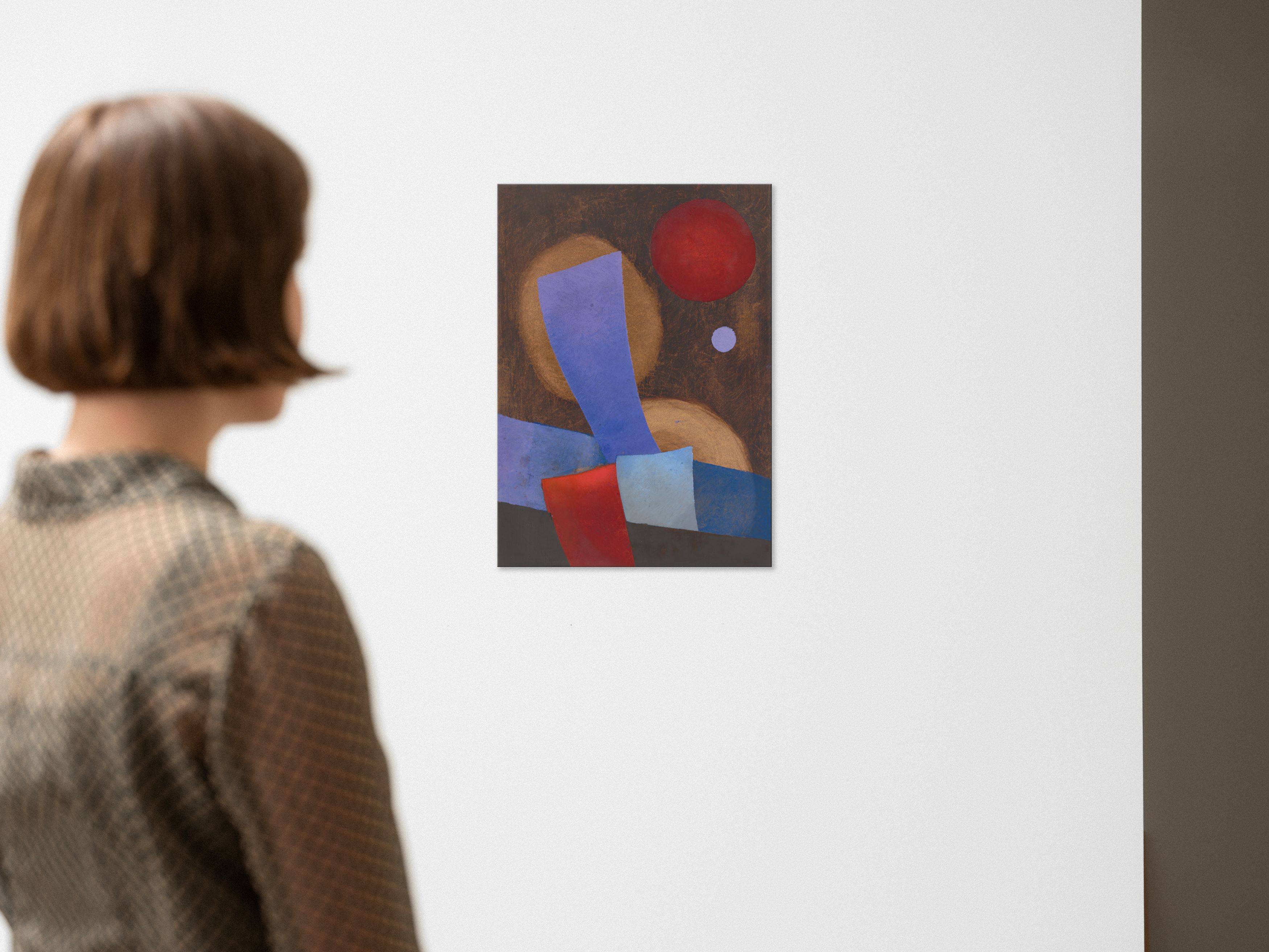 This picture shows the following artwork: Fritz Winter. Untitled. 1972.