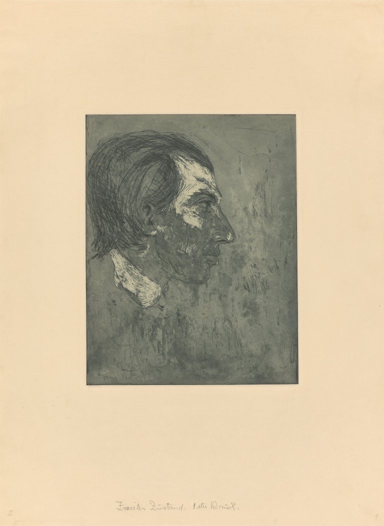 This picture shows the following artwork: Emil Nolde. ”Hugo del Caril”. 1908.