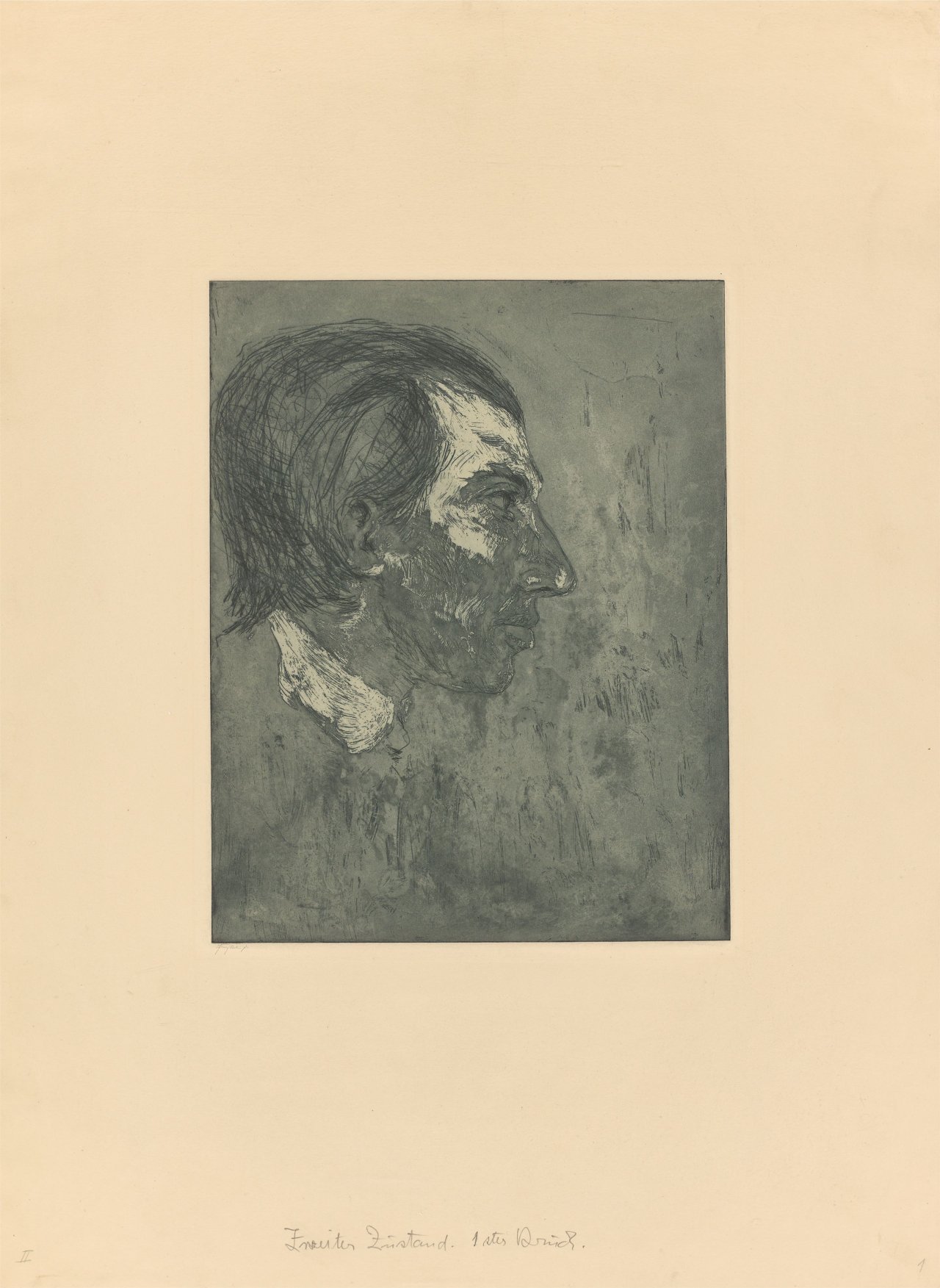 This picture shows the following artwork: Emil Nolde. ”Hugo del Caril”. 1908.