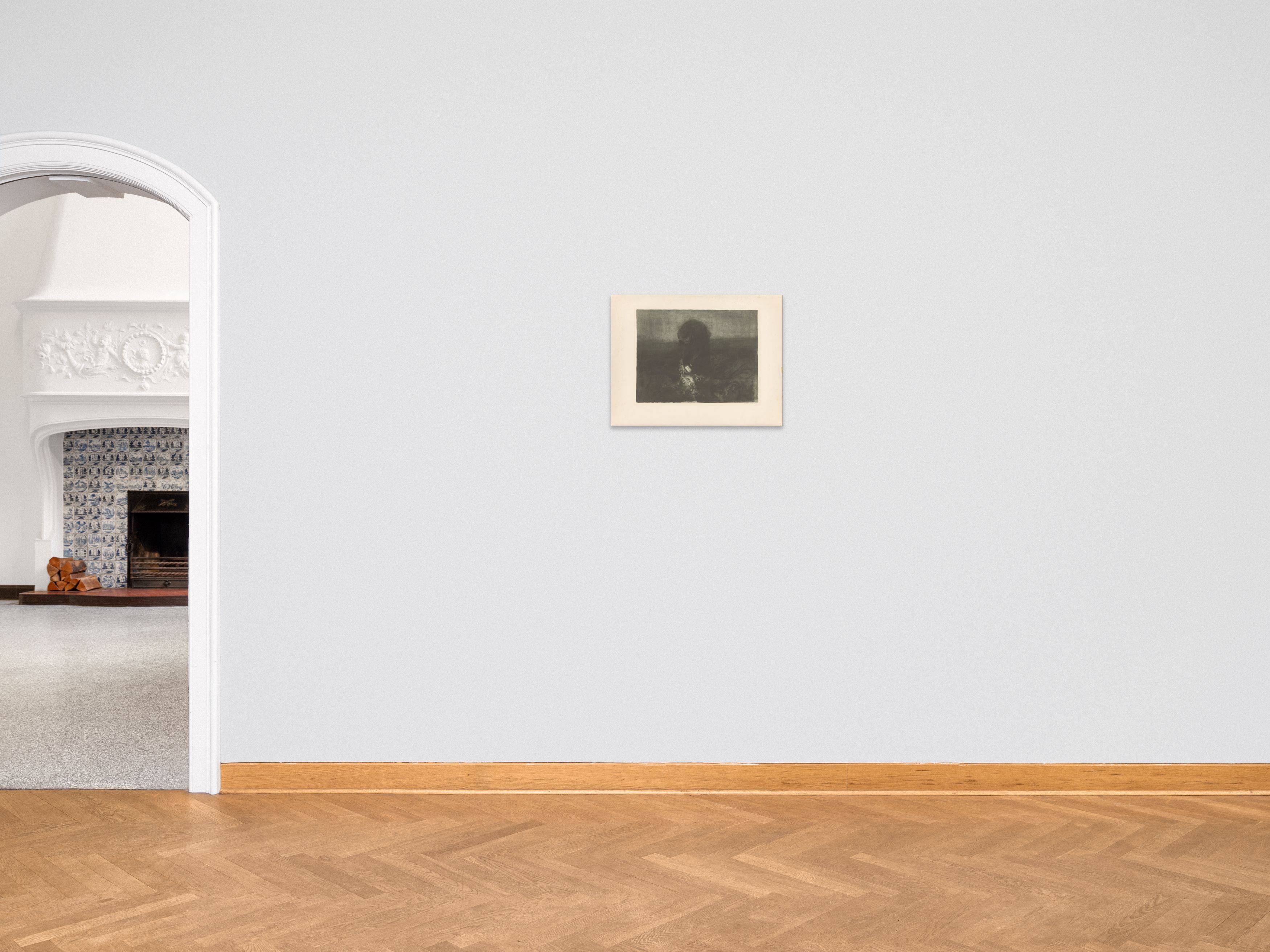 Auf diesem Bild ist das folgende Kunstwerk zu sehen: Käthe Kollwitz. „Schlachtfeld“. 1907/08.