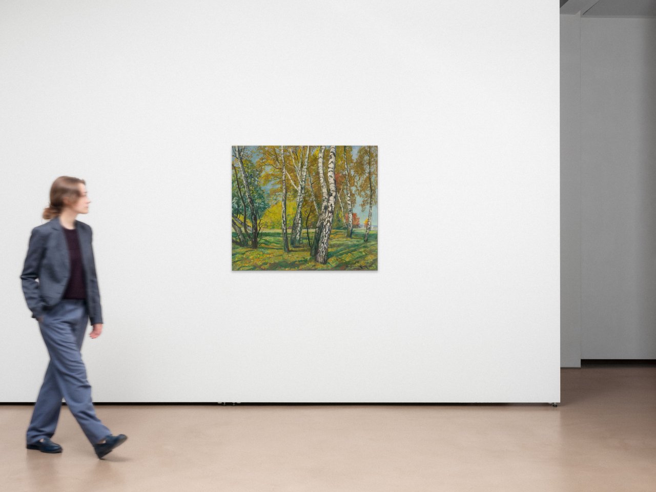 This picture shows the following artwork: Philipp Franck. ”Am Heiligensee (Potsdam)”. 1942.