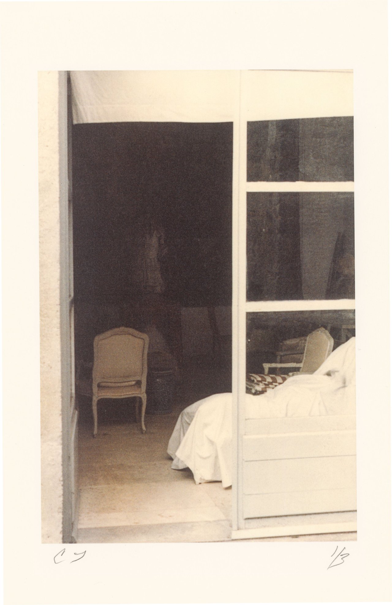Auf diesem Bild ist das folgende Kunstwerk zu sehen: Cy Twombly. Interior, Bassano in Teverina. 1980.