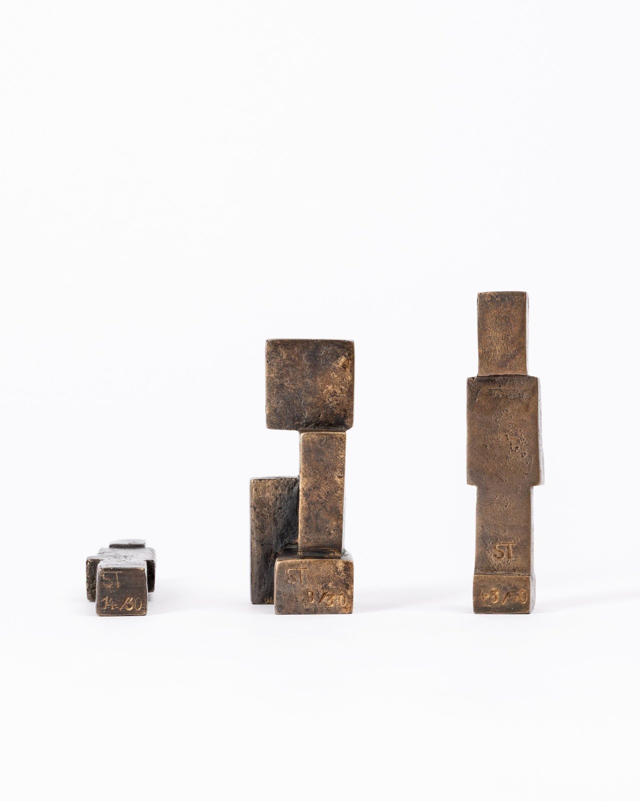 This picture shows the following artwork: Hans Steinbrenner. Untitled (figures).