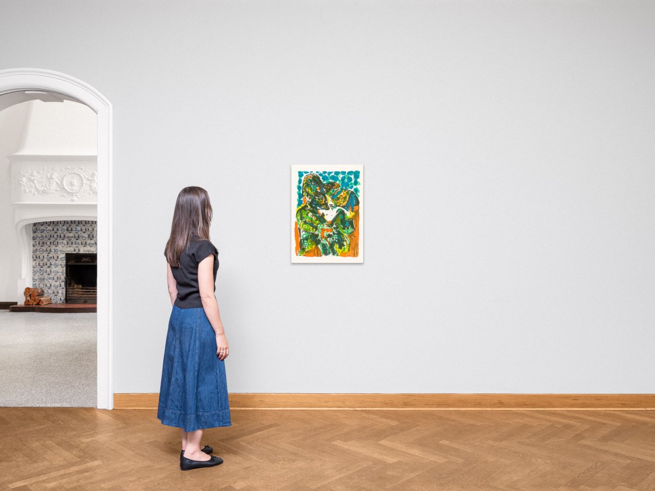 This picture shows the following artwork: Asger Jorn. ”Confusion diplomatique”. 1969.