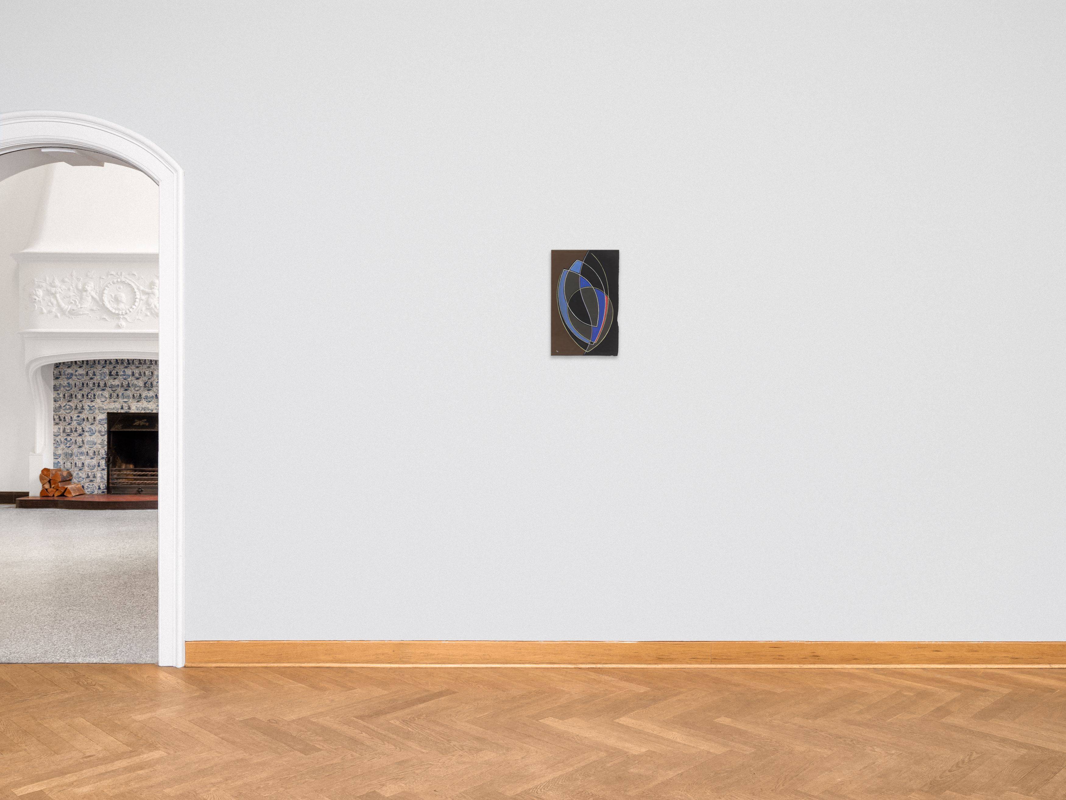 This picture shows the following artwork: Adolf Fleischmann. Untitled. 1947.