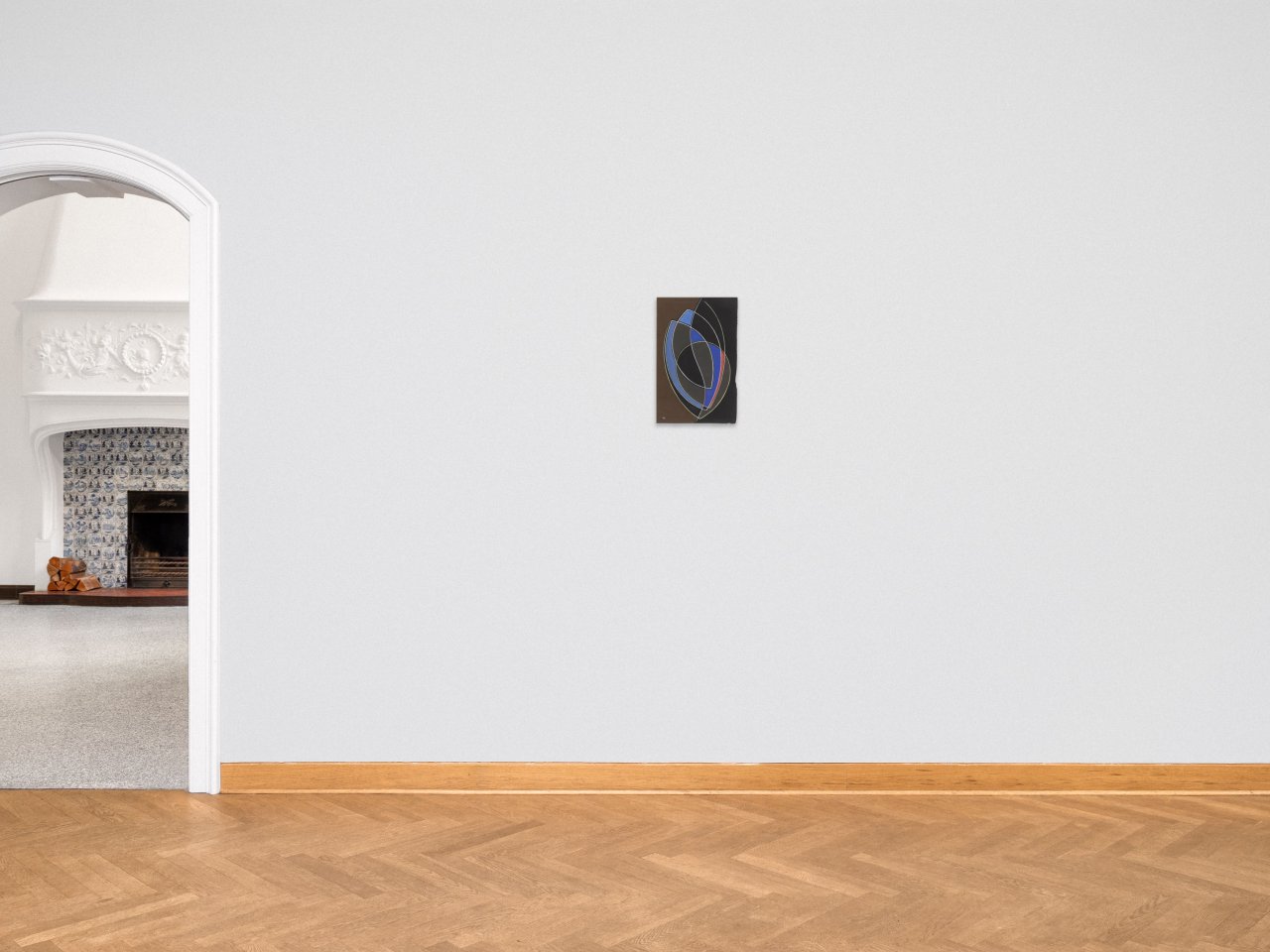 This picture shows the following artwork: Adolf Fleischmann. Untitled. 1947.