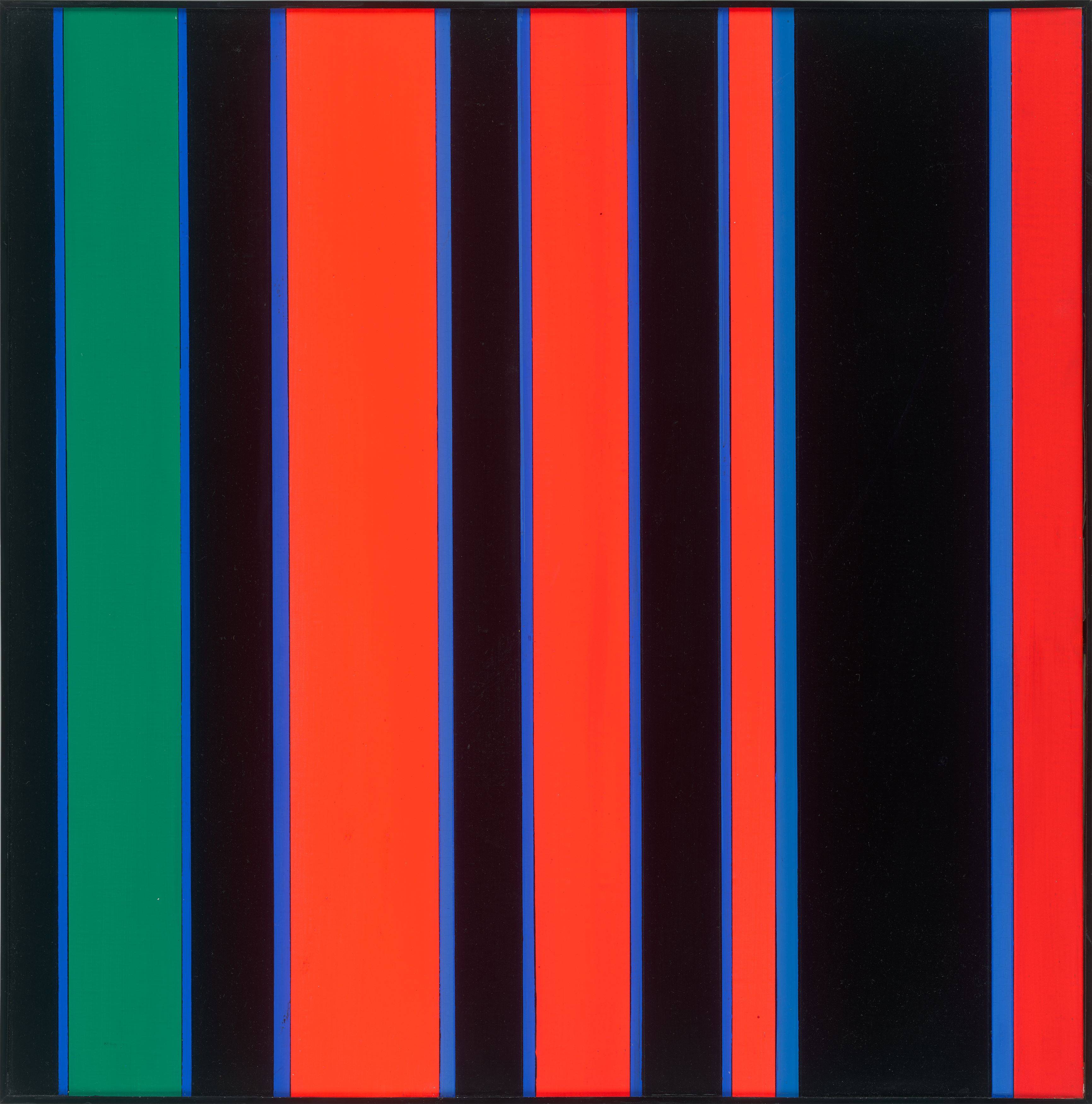 Auf diesem Bild ist das folgende Kunstwerk zu sehen: Günter Fruhtrunk. „STIMMUNG“. 1973.