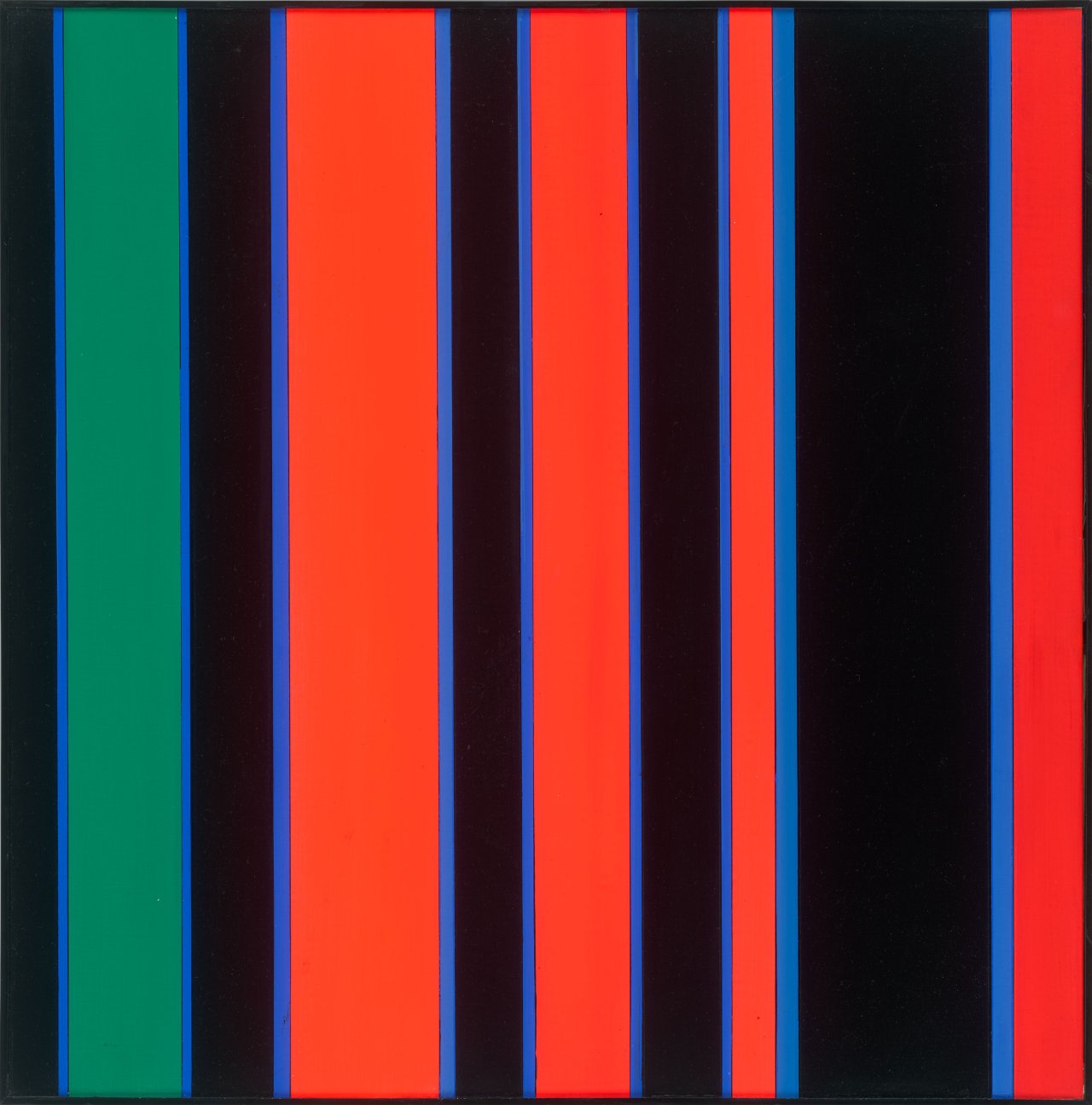 Auf diesem Bild ist das folgende Kunstwerk zu sehen: Günter Fruhtrunk. „STIMMUNG“. 1973.