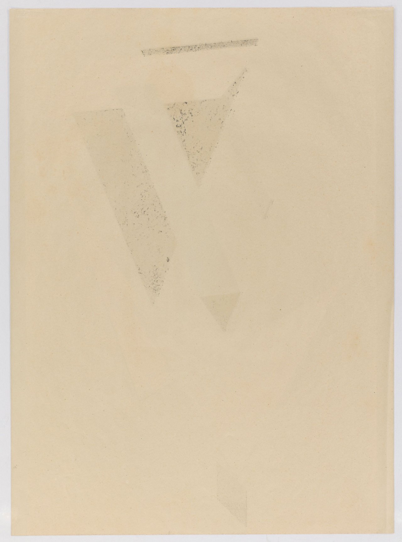 This picture shows the following artwork: El Lissitzky. ”Proun (1919-1923) 1. Kestnermappe”. 1923.