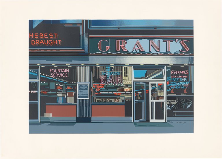 Auf diesem Bild ist das folgende Kunstwerk zu sehen: „Grant's“. 1972.