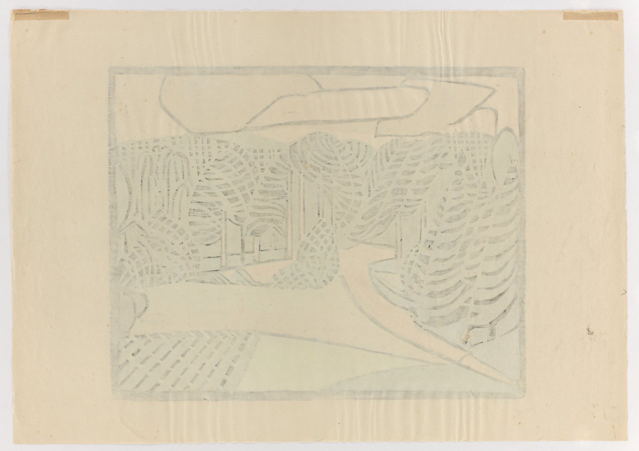 This picture shows the following artwork: Ewald Mataré. ”Finnland A1”. 1930.