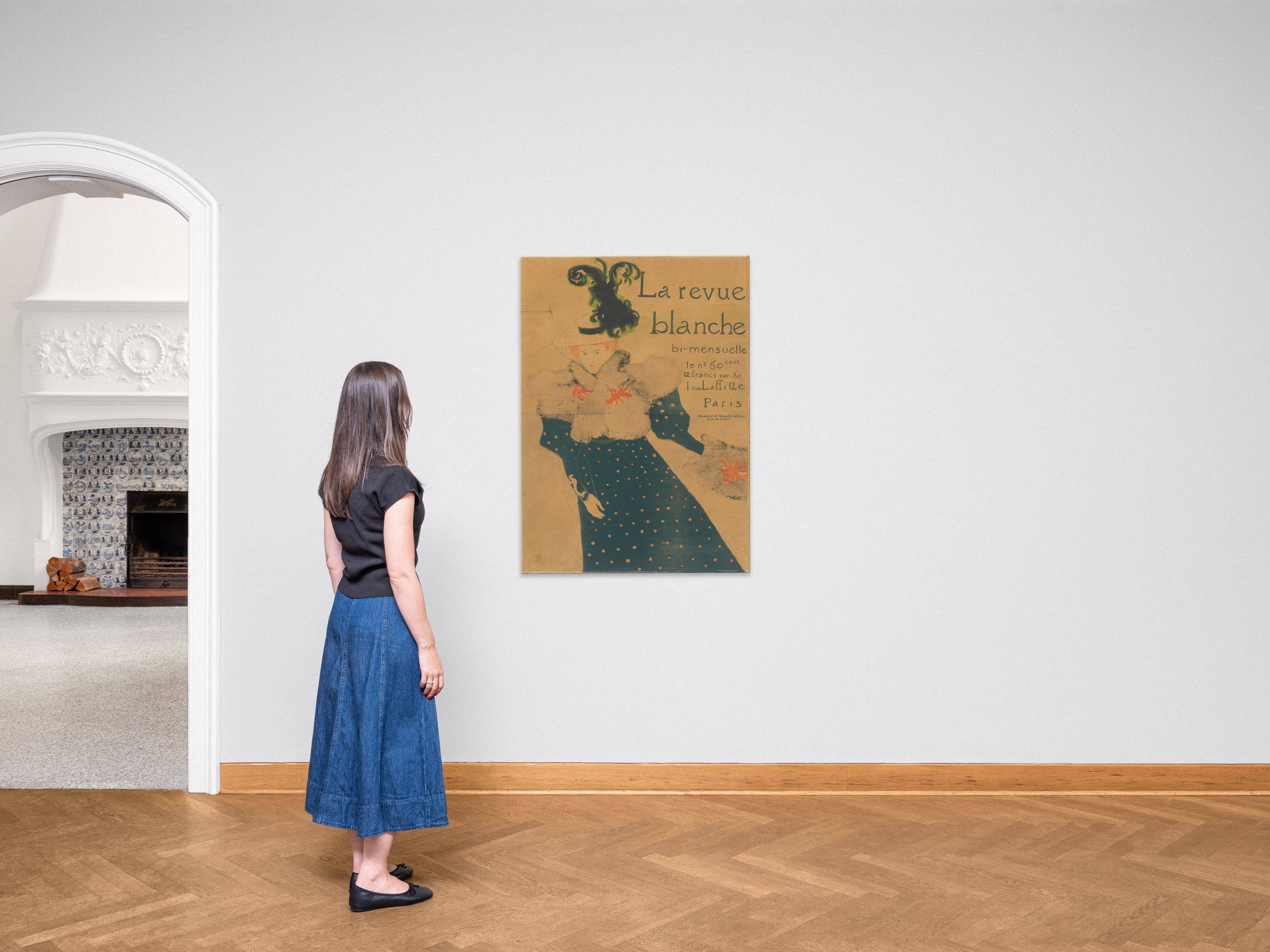 Auf diesem Bild ist das folgende Kunstwerk zu sehen: Henri de Toulouse-Lautrec. „La Revue blanche“. 1985/96.