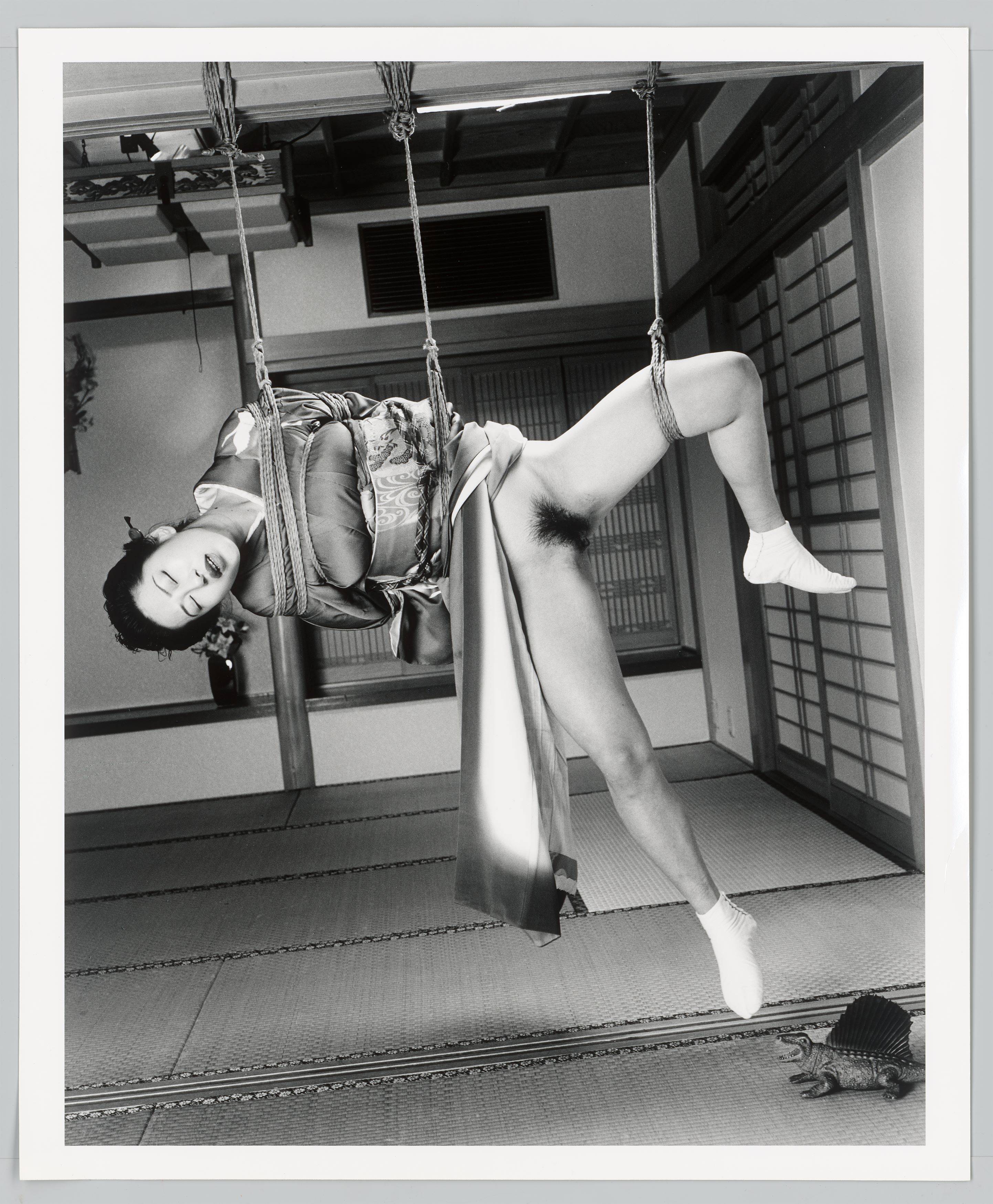 This picture shows the following artwork: Nobuyoshi Araki. Tokyo Comedy Bondage. 1997.