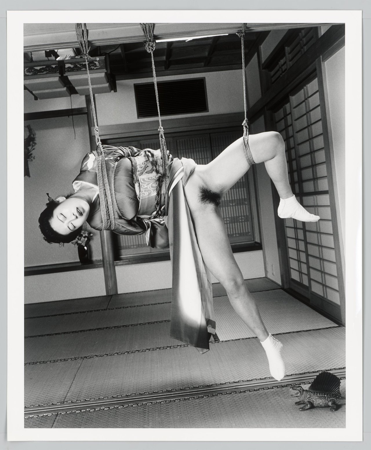 This picture shows the following artwork: Nobuyoshi Araki. Tokyo Comedy Bondage. 1997.