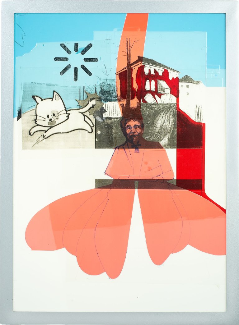 This picture shows the following artwork: Nic Hess. Untitled. 2007.