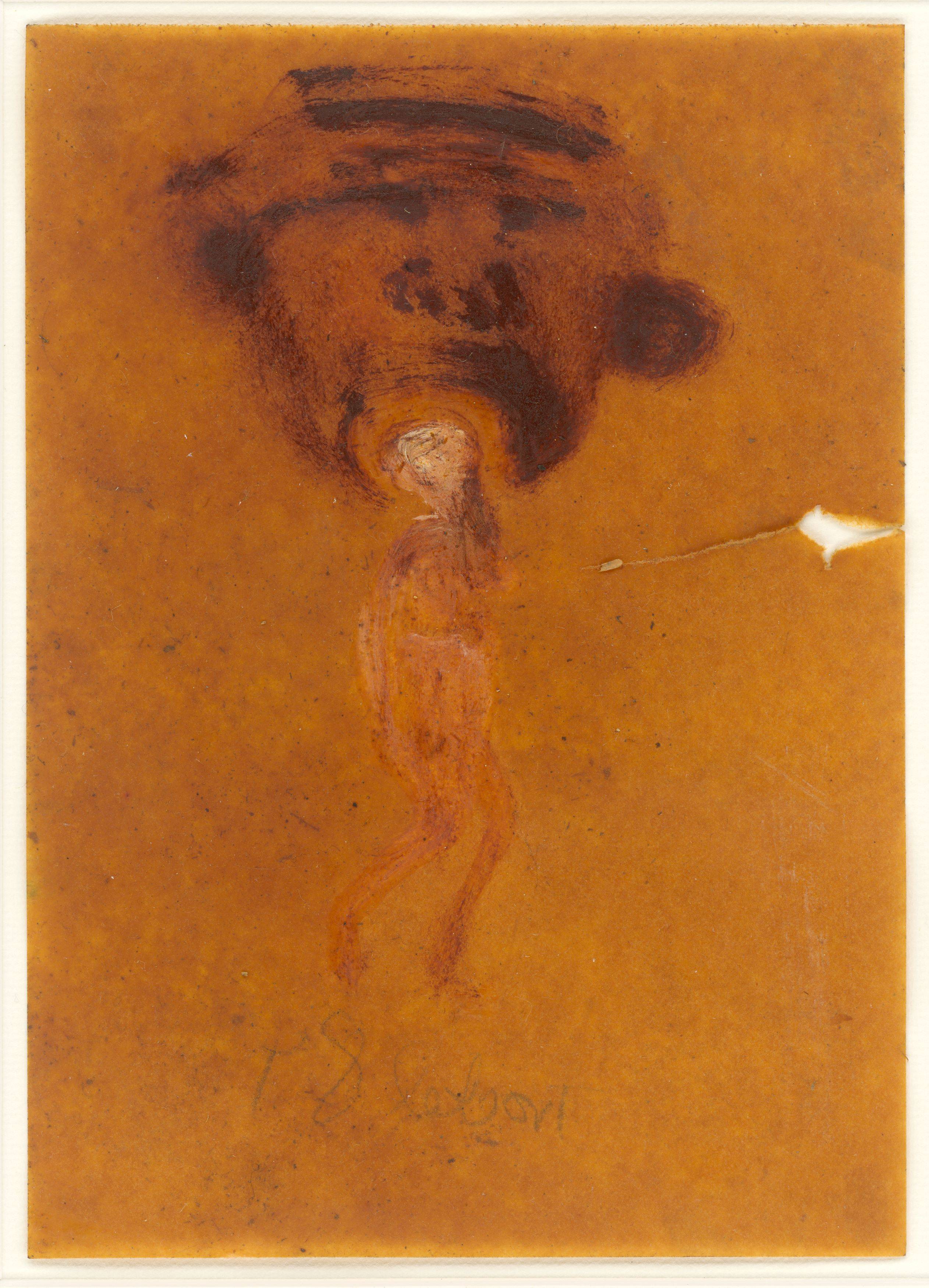 This picture shows the following artwork: Rosemarie Trockel. Untitled. 1984 .