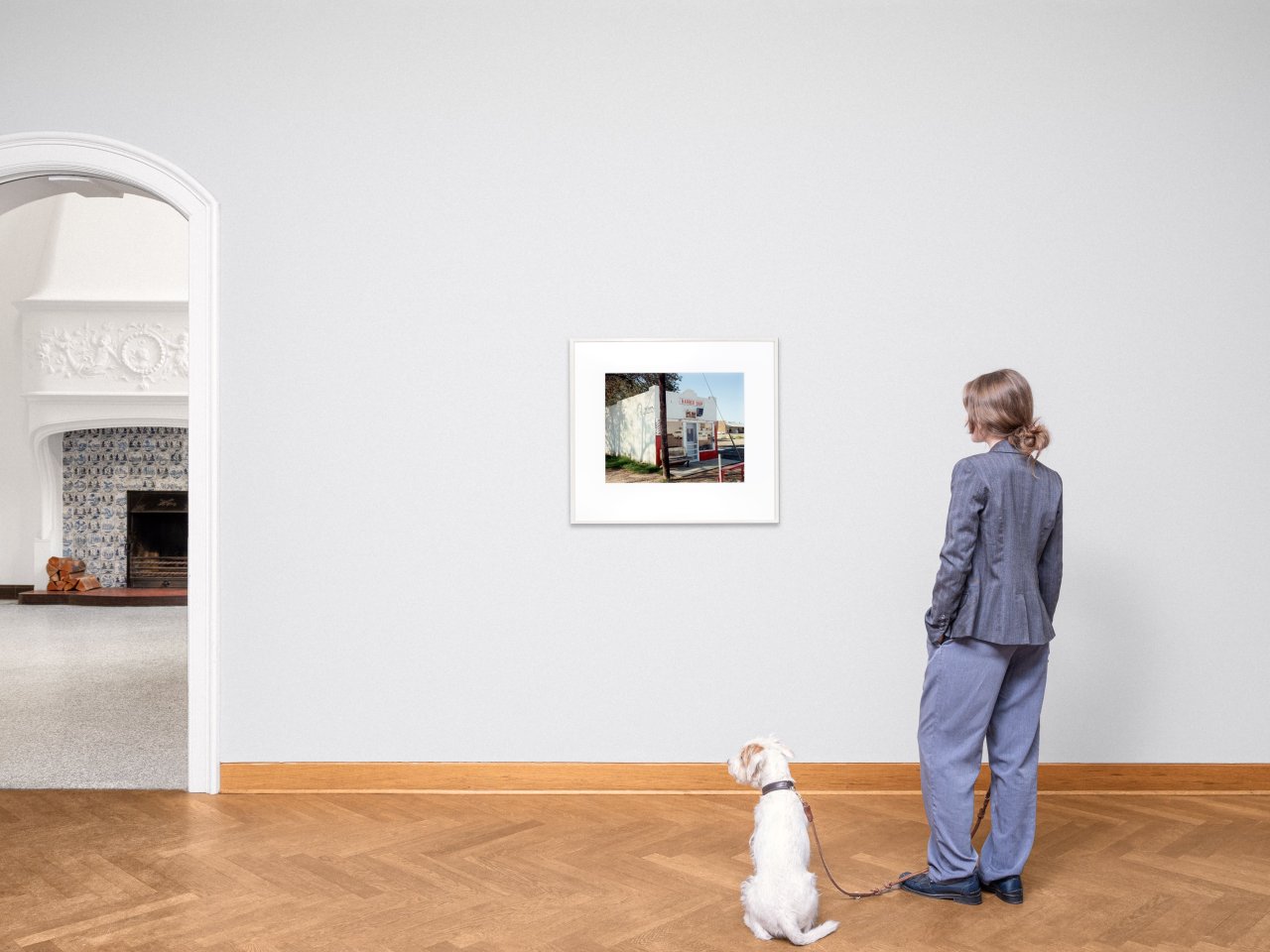 Auf diesem Bild ist das folgende Kunstwerk zu sehen: Stephen Shore. „E.[ast] Walnut St., Roswell, New Mexico, 9/26/74“. 1974.