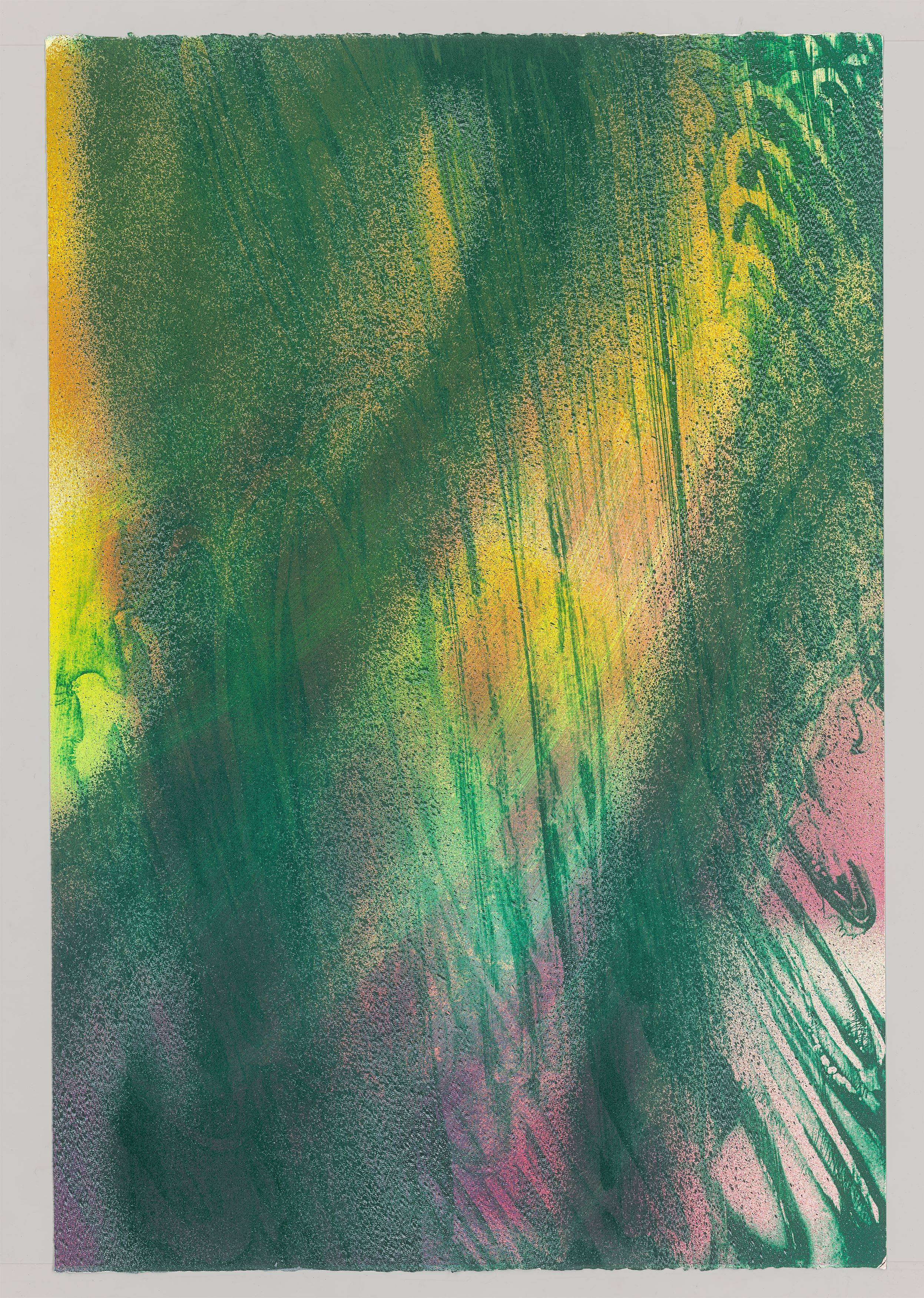 This picture shows the following artwork: Katharina Grosse. Untitled. 2007.
