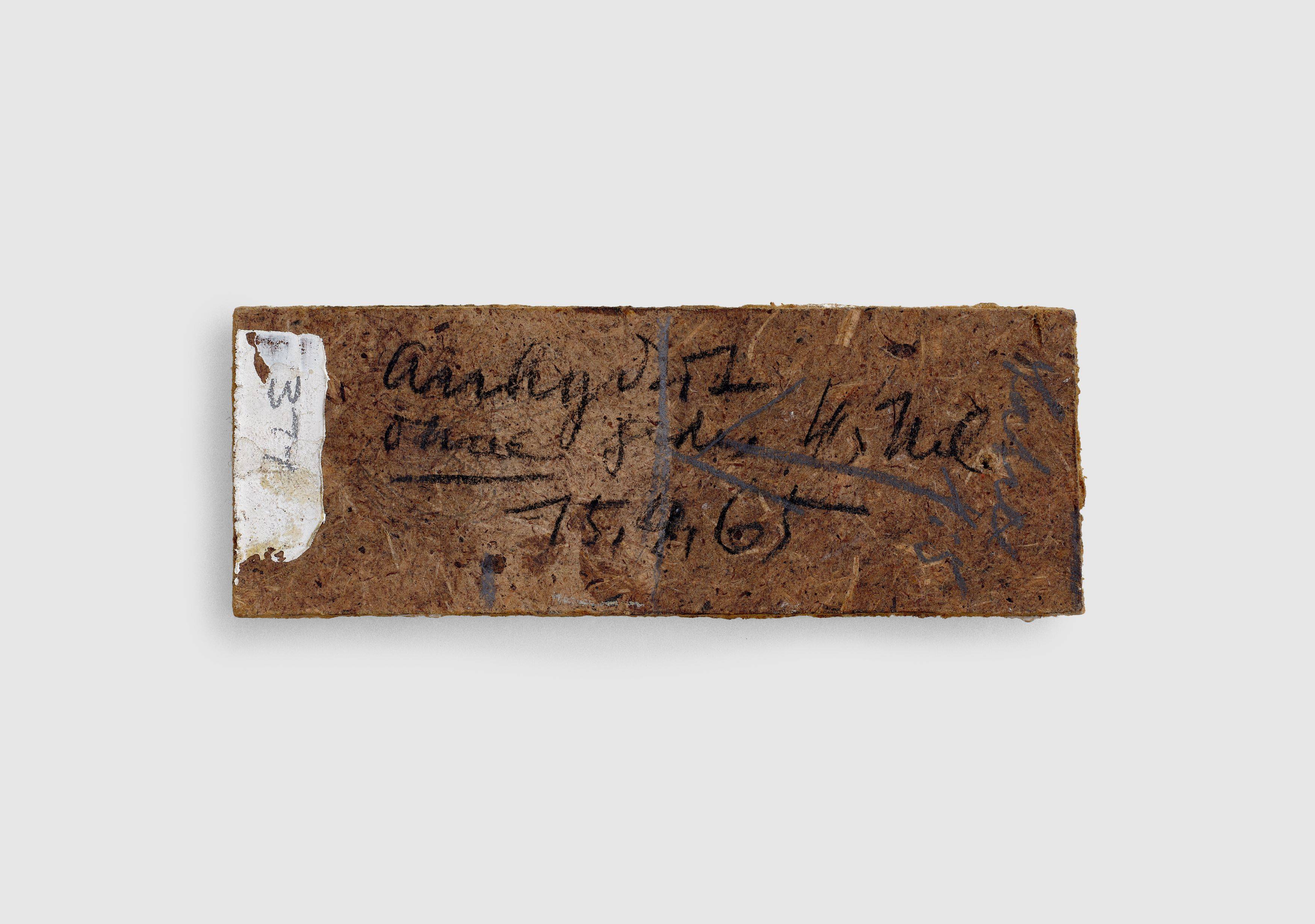 Auf diesem Bild ist das folgende Kunstwerk zu sehen: Hermann Glöckner. Unregelmäßige Wellenlinie. 1965.