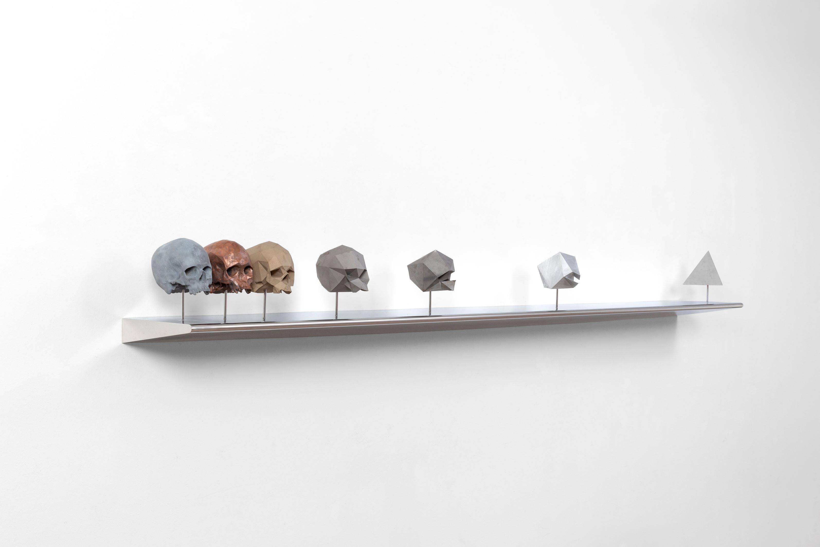 This picture shows the following artwork: Matthew Day Jackson. The Way We Were. 2010.