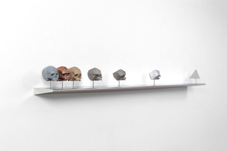 This picture shows the following artwork: Matthew Day Jackson. The Way We Were. 2010.