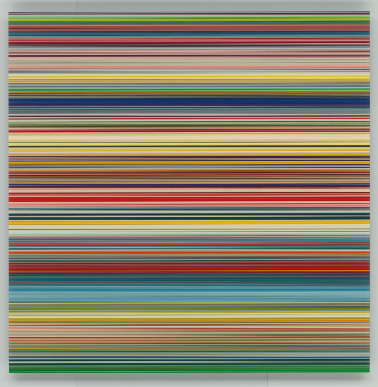 This picture shows the following artwork: Gerhard Richter. ”STRIP”. 2025.
