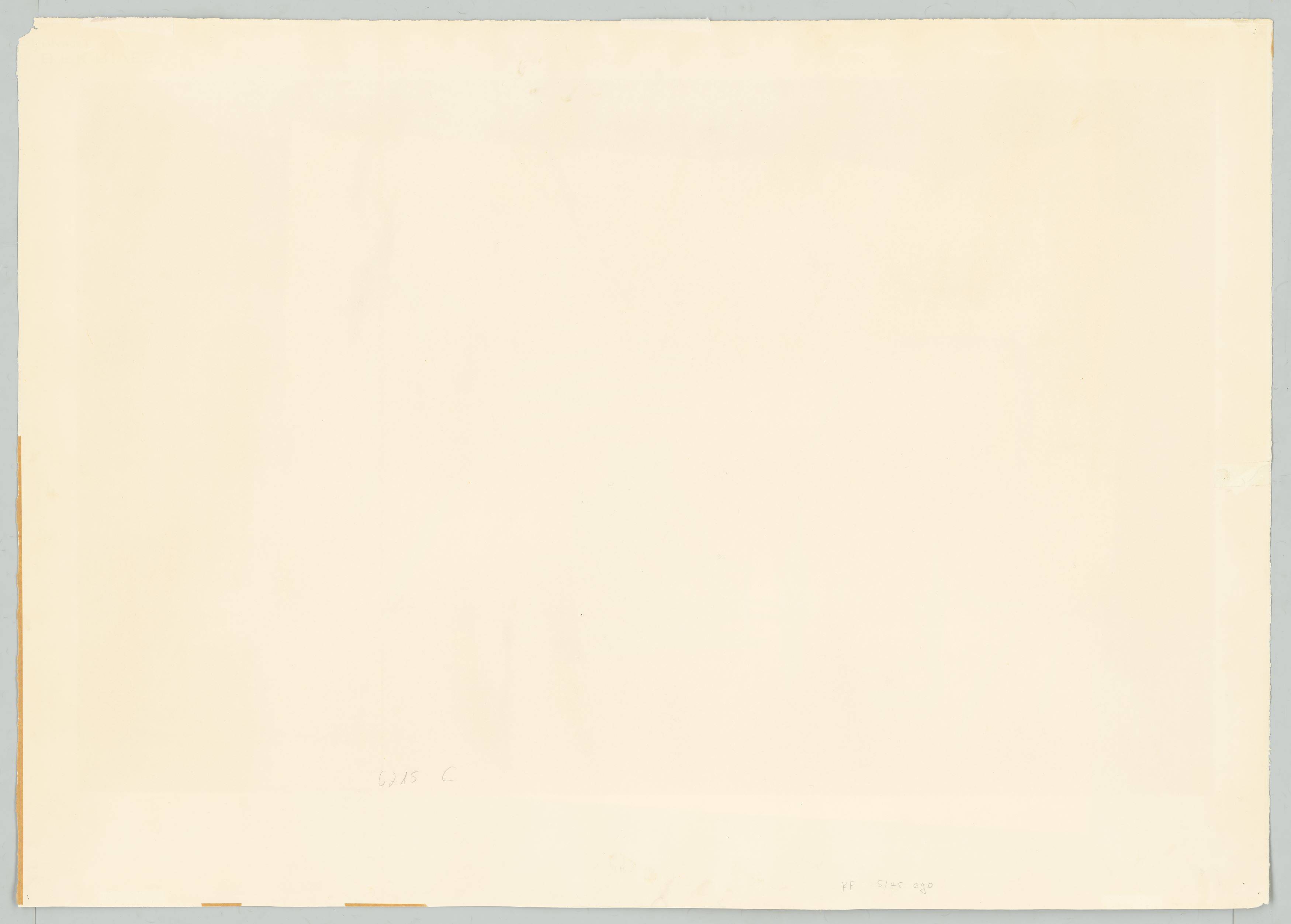 Auf diesem Bild ist das folgende Kunstwerk zu sehen: Horst Antes. „Das Ei des Piero della Francesca“. 1974/75.