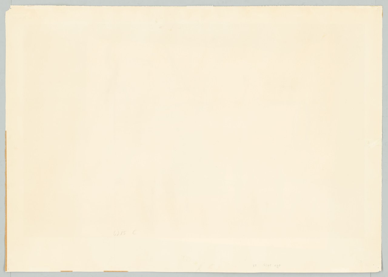 Auf diesem Bild ist das folgende Kunstwerk zu sehen: Horst Antes. „Das Ei des Piero della Francesca“. 1974/75.