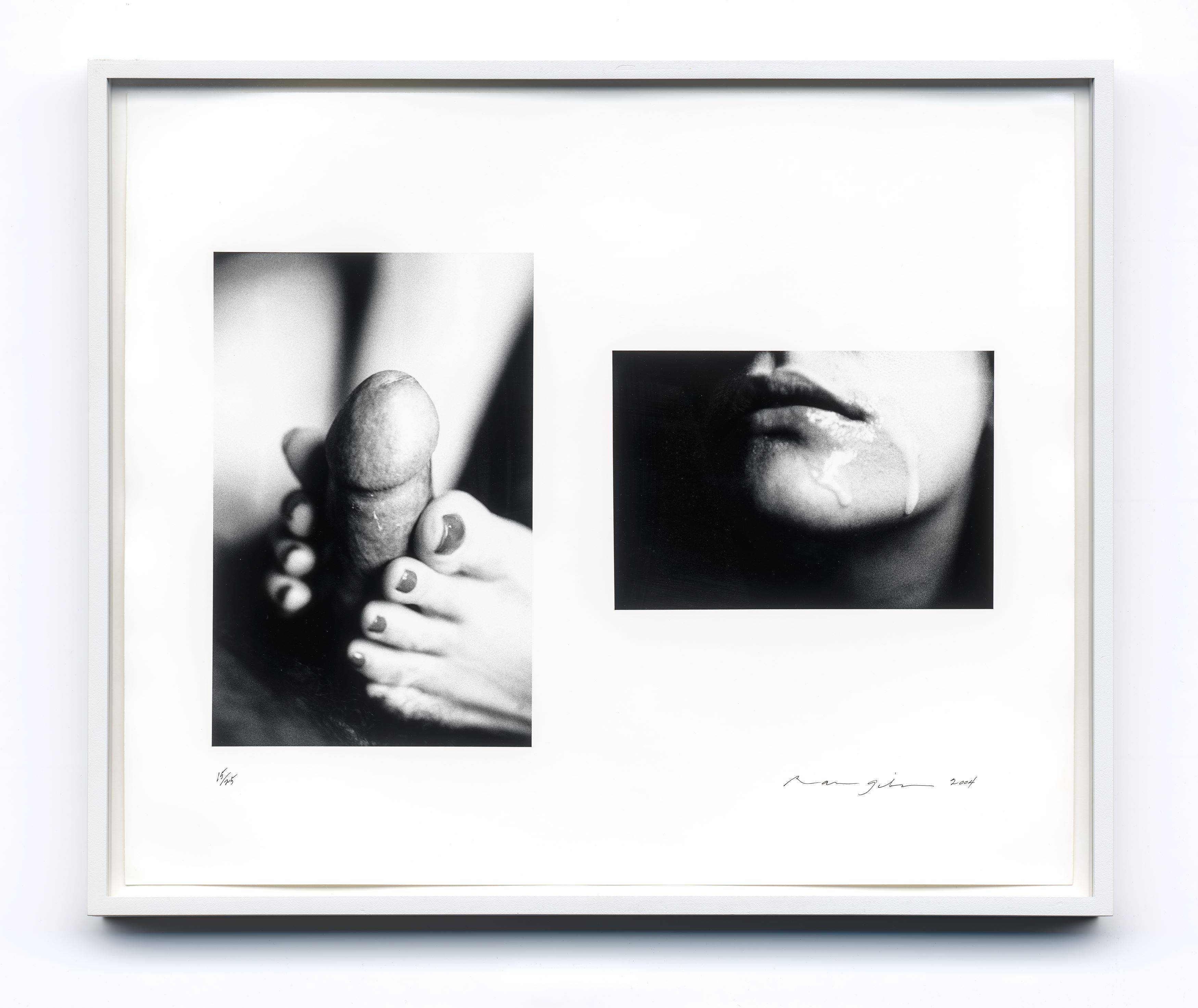Auf diesem Bild ist das folgende Kunstwerk zu sehen:  Mappenwerk. „Printed Matter Photography Portfolio V: [Untitled/Nudes] Curated by Larry Clark“. 2004.