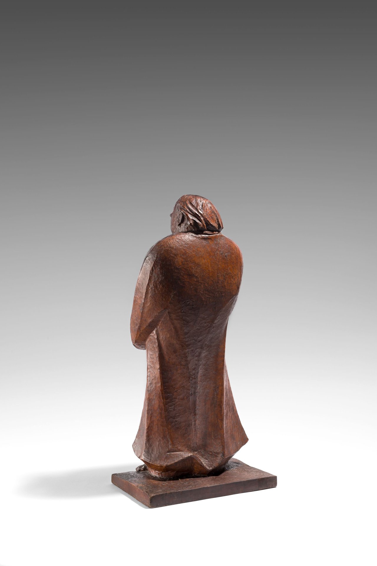This picture shows the following artwork: Ernst Barlach. ”Der Wartende”. 1924.