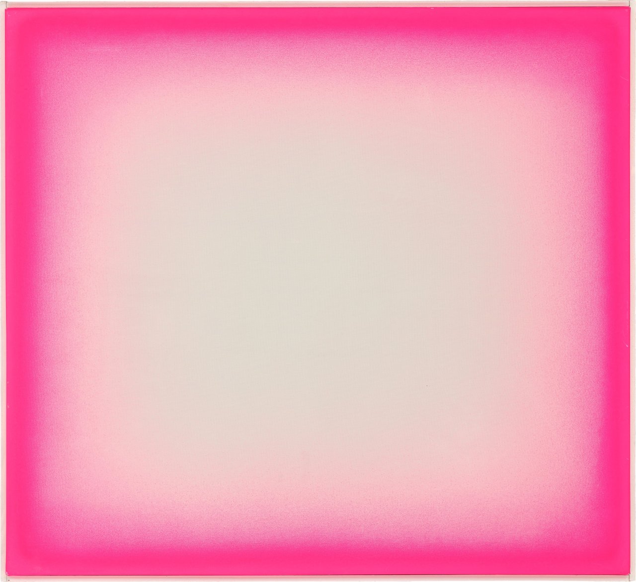 This picture shows the following artwork: Rupprecht Geiger. ”617/71”. 1971.