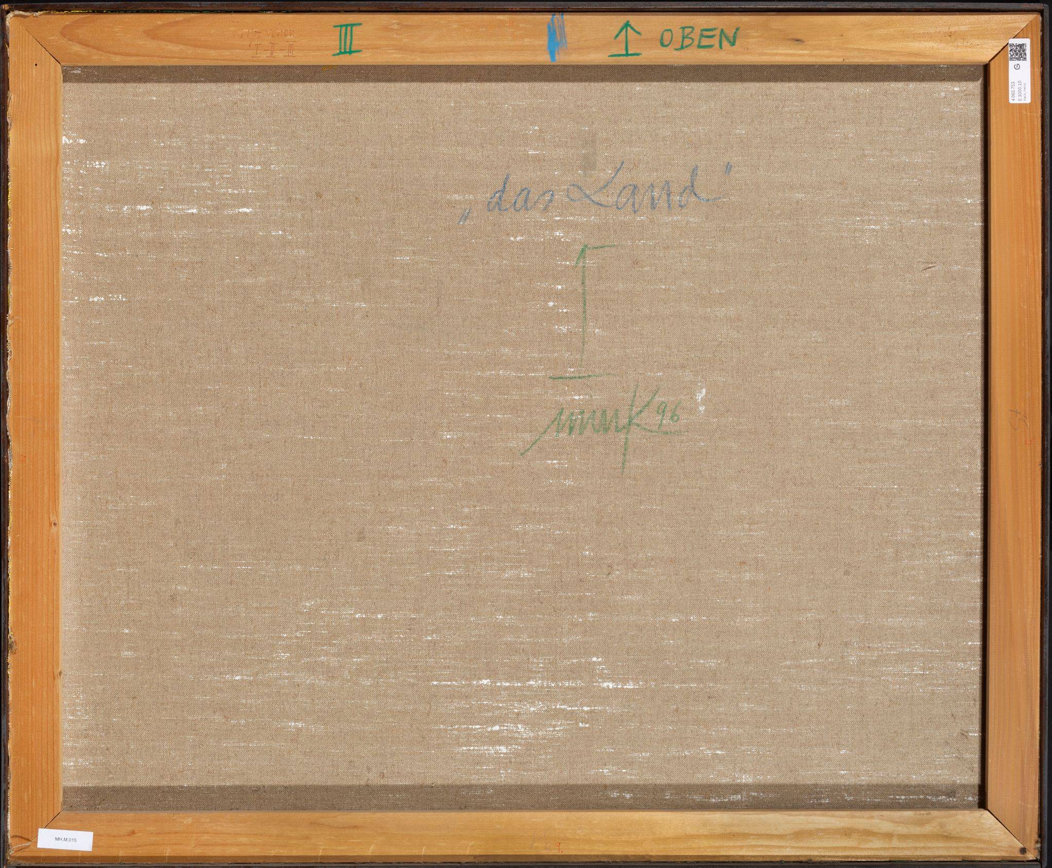 This picture shows the following artwork: Heinz Mack. ”das Meer, die Sonne, das Land”. 1996.
