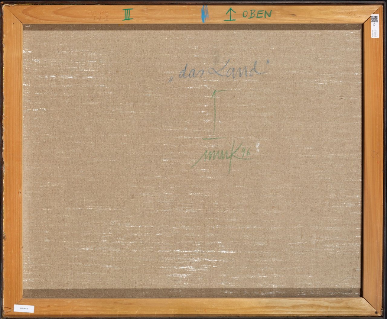 This picture shows the following artwork: Heinz Mack. ”das Meer, die Sonne, das Land”. 1996.
