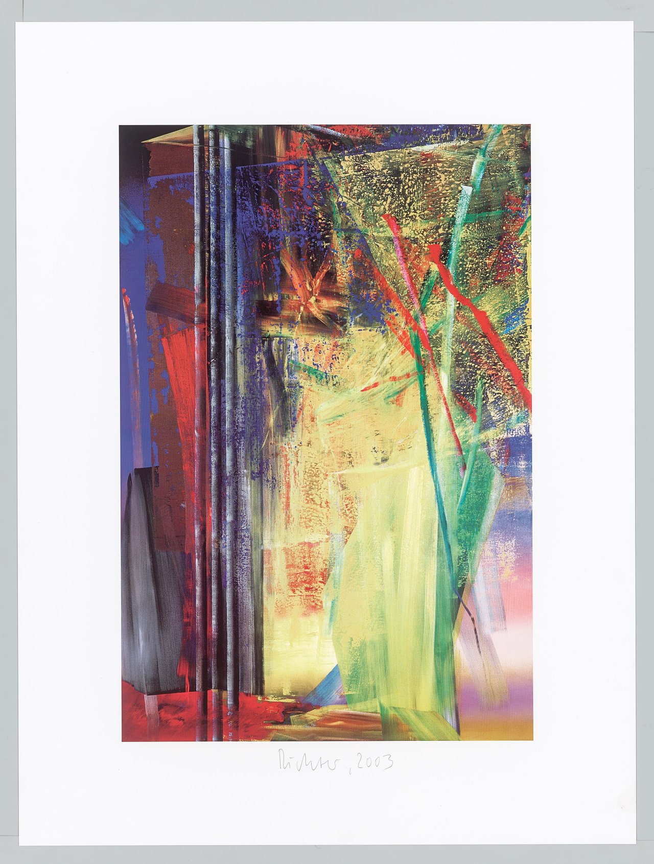 Auf diesem Bild ist das folgende Kunstwerk zu sehen: Gerhard Richter. „Victoria I“ und „Victoria II“. 2003.