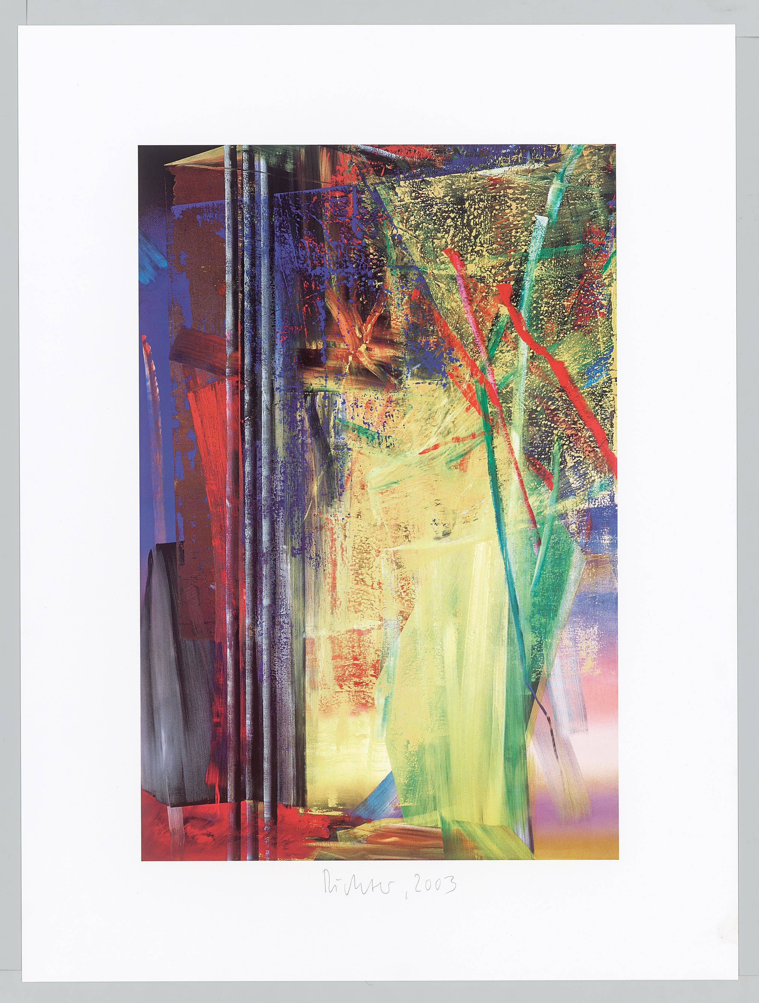 Auf diesem Bild ist das folgende Kunstwerk zu sehen: Gerhard Richter. „Victoria I“ und „Victoria II“. 2003.