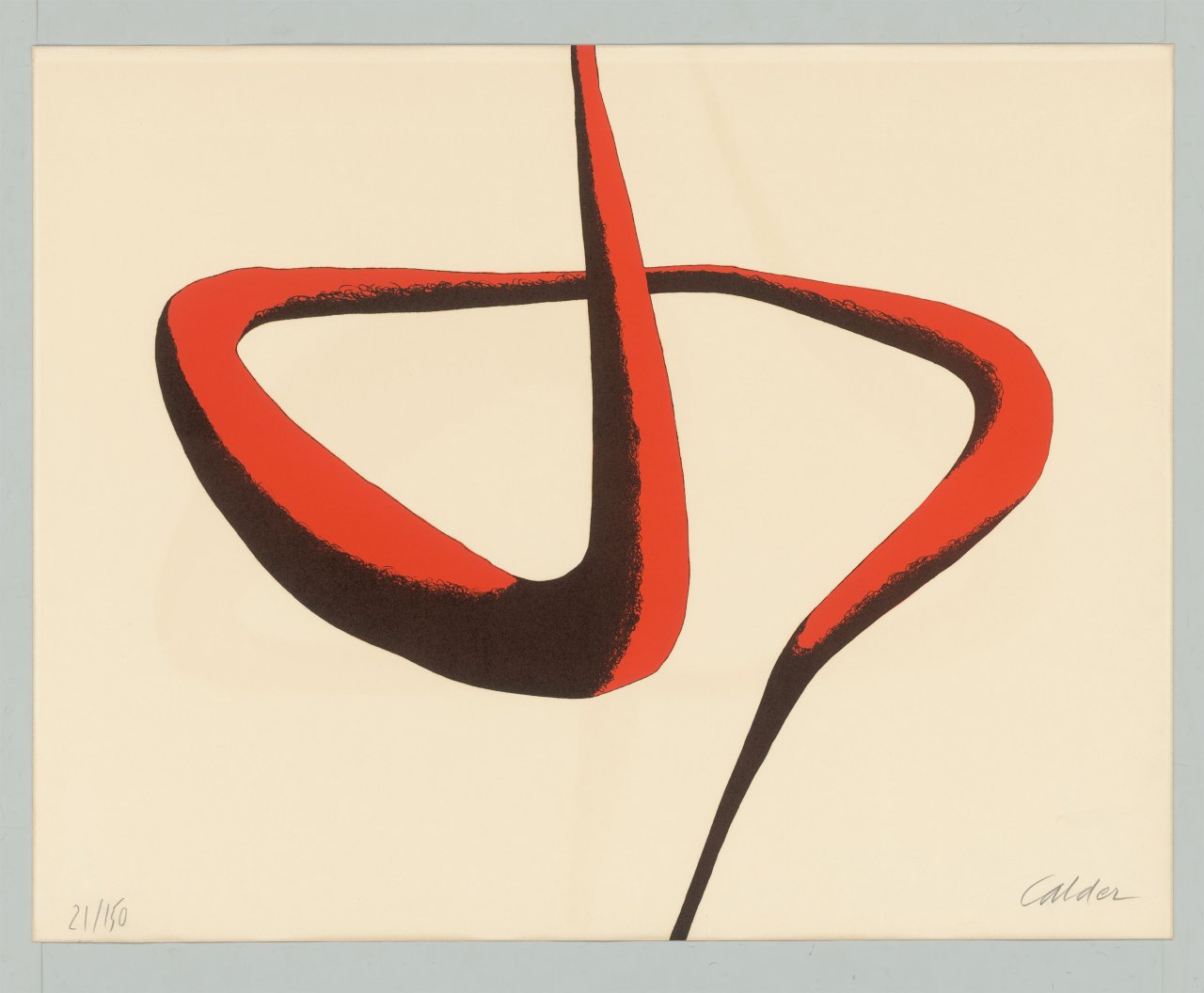 This picture shows the following artwork: Alexander Calder. From: ”abstraction création art non figuratif 1932–1936”. 1973.