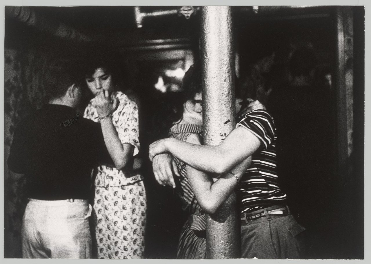 This picture shows the following artwork: Bruce Davidson. New York City, from the series ”Brooklyn Gang”. 1959.