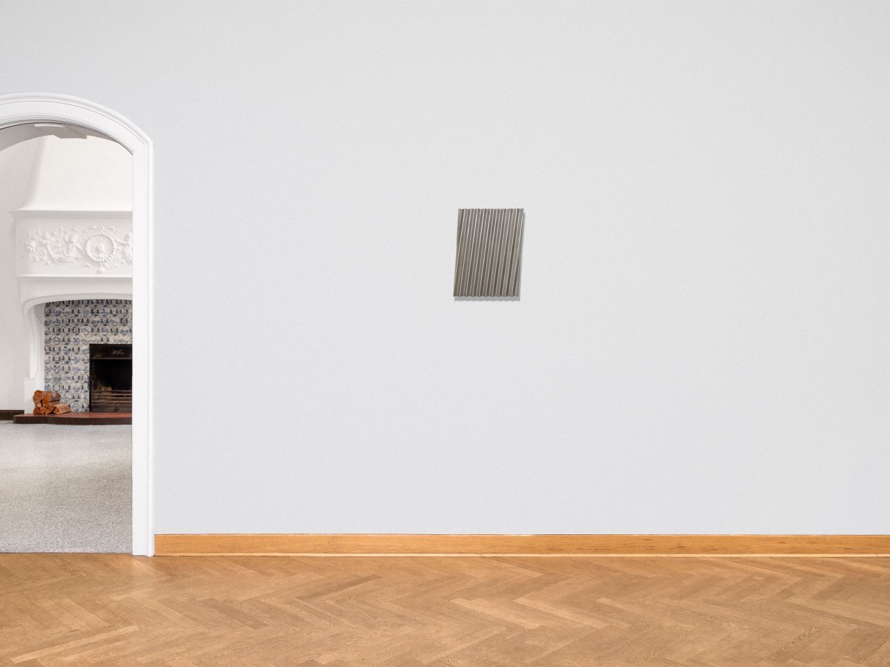 Auf diesem Bild ist das folgende Kunstwerk zu sehen: Horst Linn. Ohne Titel (Relief). 1980.