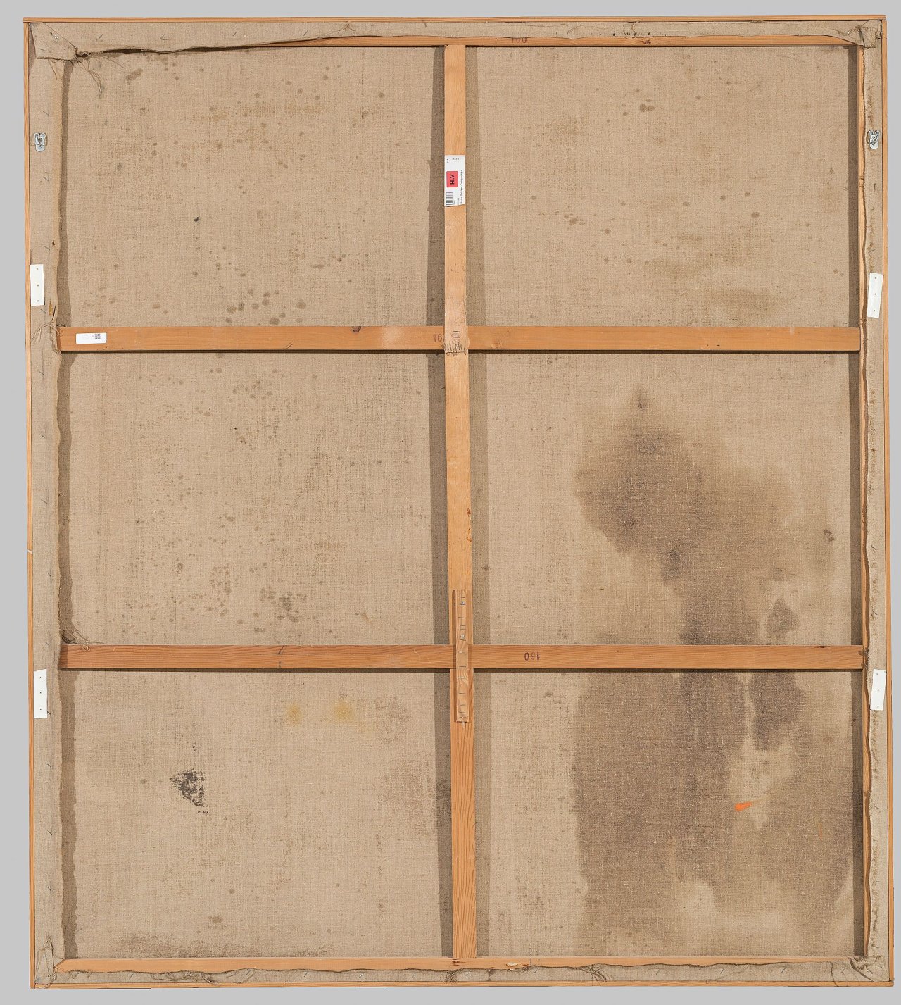 Auf diesem Bild ist das folgende Kunstwerk zu sehen: Albert Oehlen. Ohne Titel. 1986.