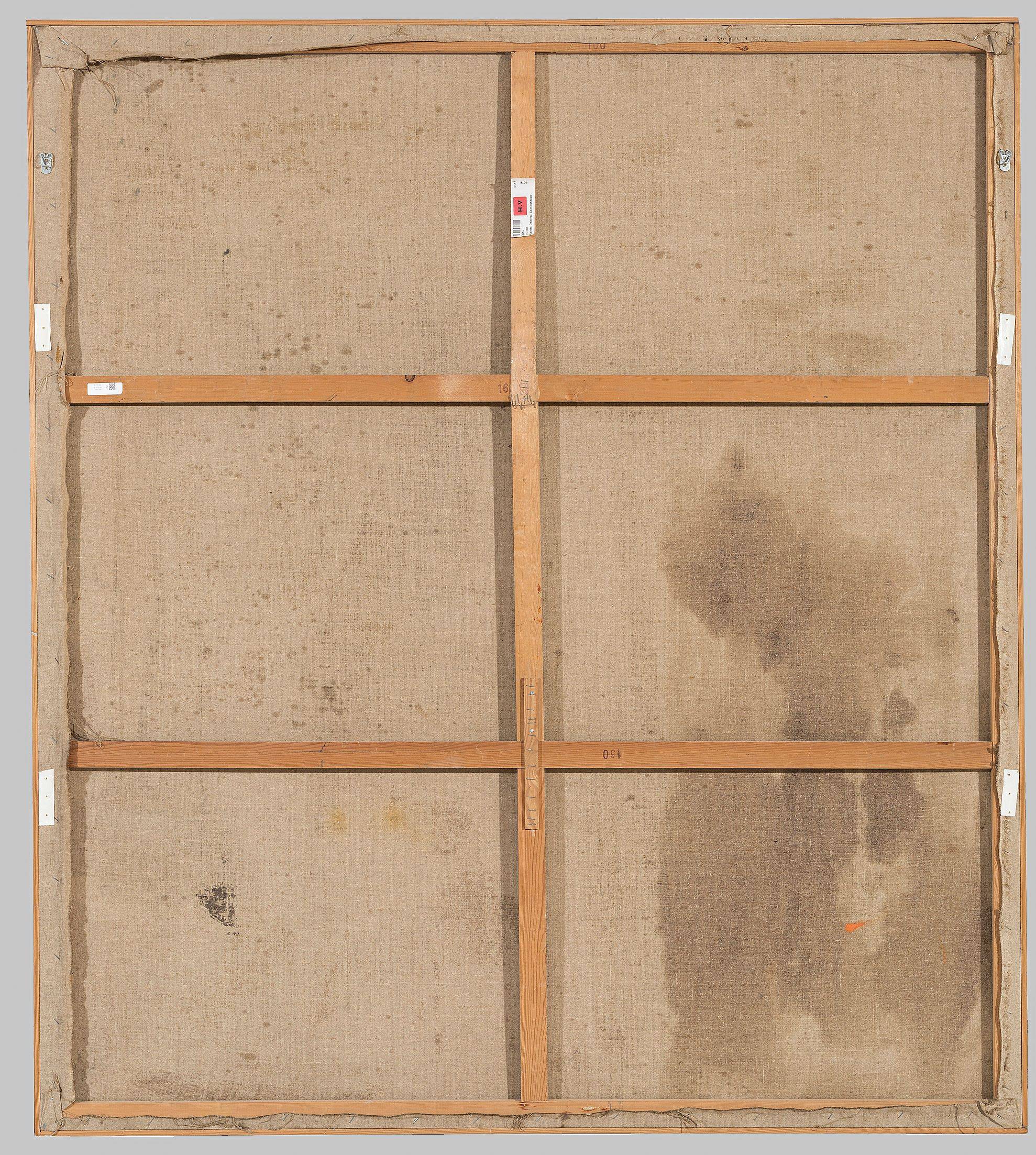 Auf diesem Bild ist das folgende Kunstwerk zu sehen: Albert Oehlen. Ohne Titel. 1986.