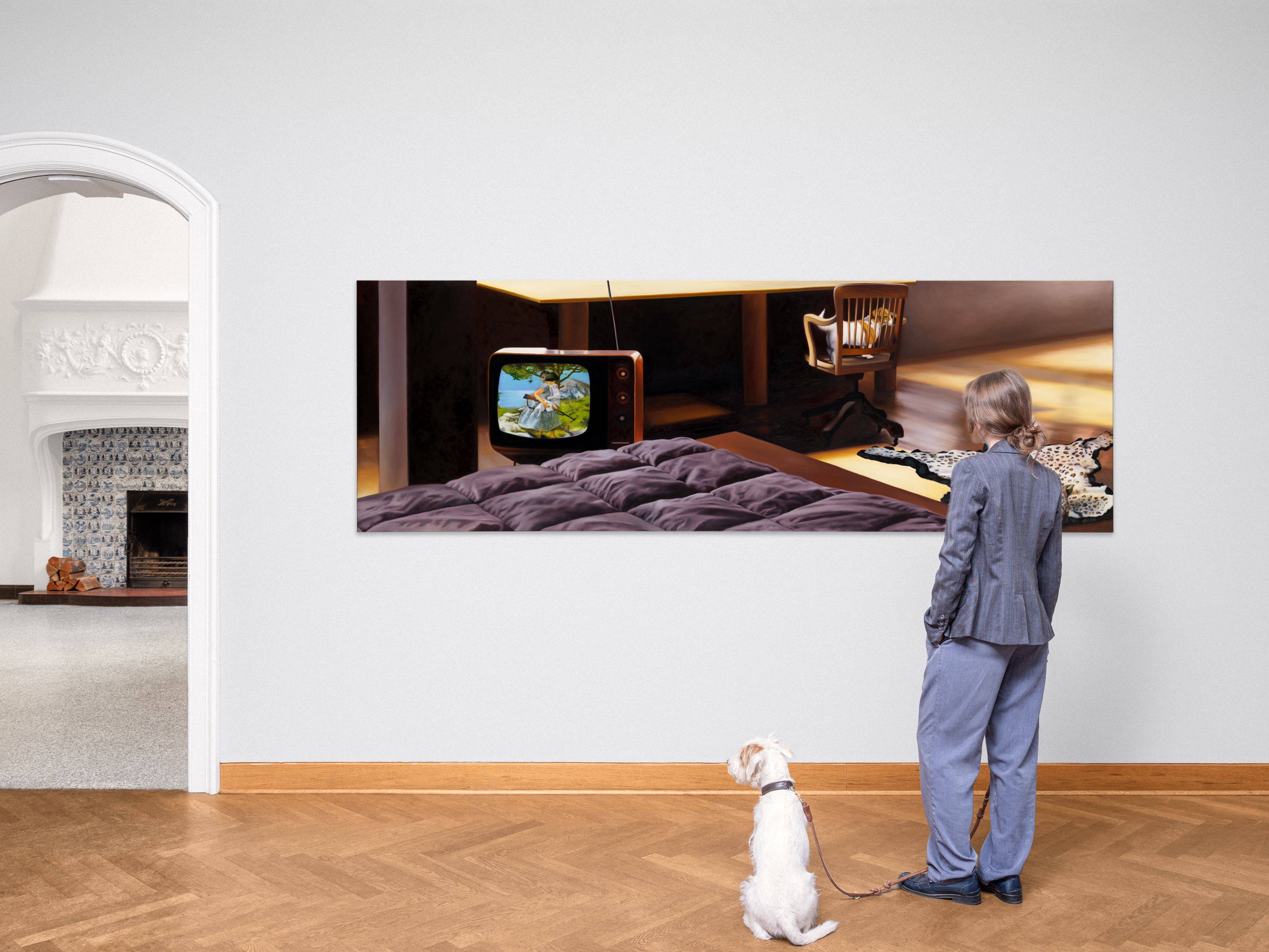 This picture shows the following artwork: Karin Kneffel. Untitled. 2004.