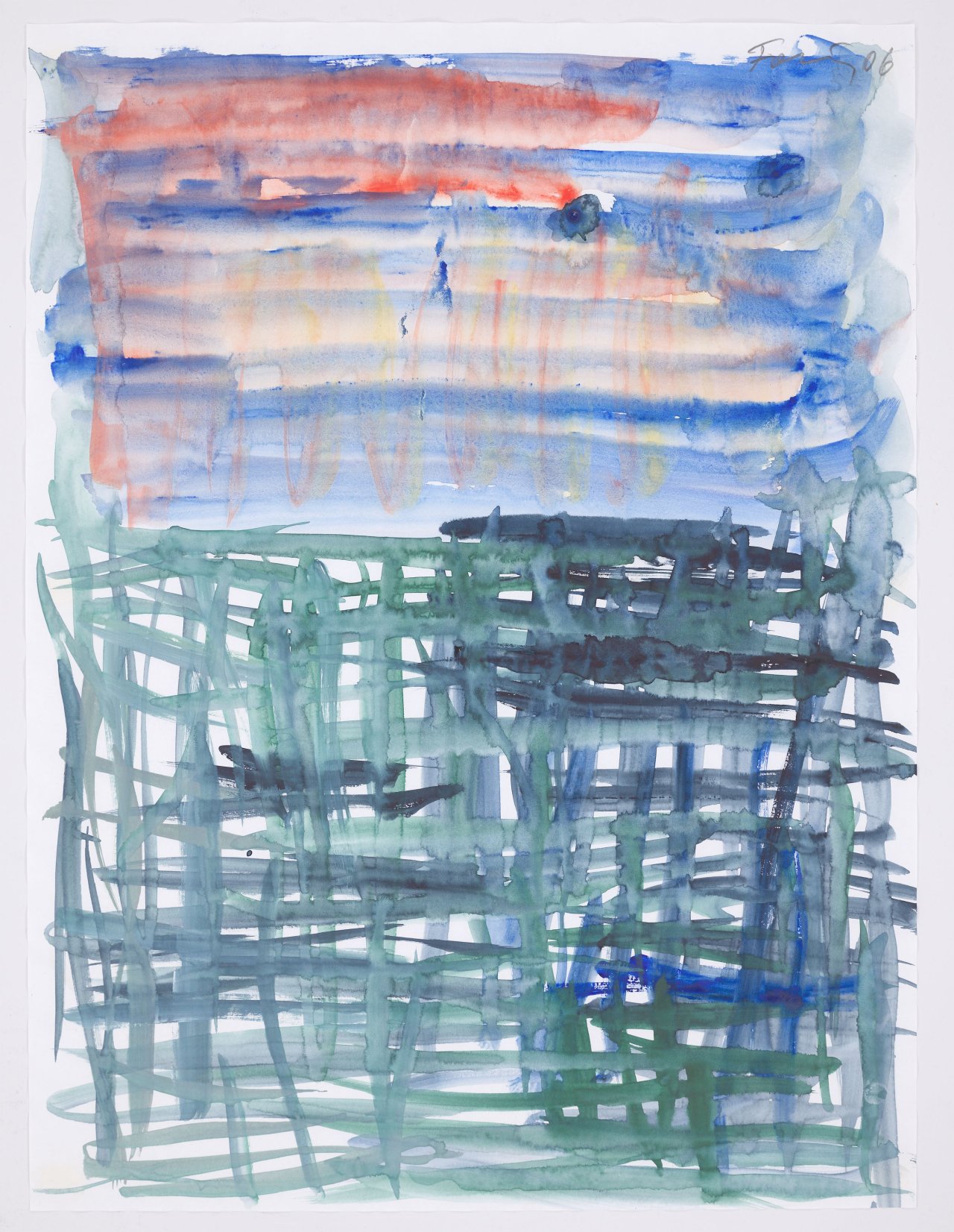 Auf diesem Bild ist das folgende Kunstwerk zu sehen: Günther Förg. Ohne Titel. 2006.