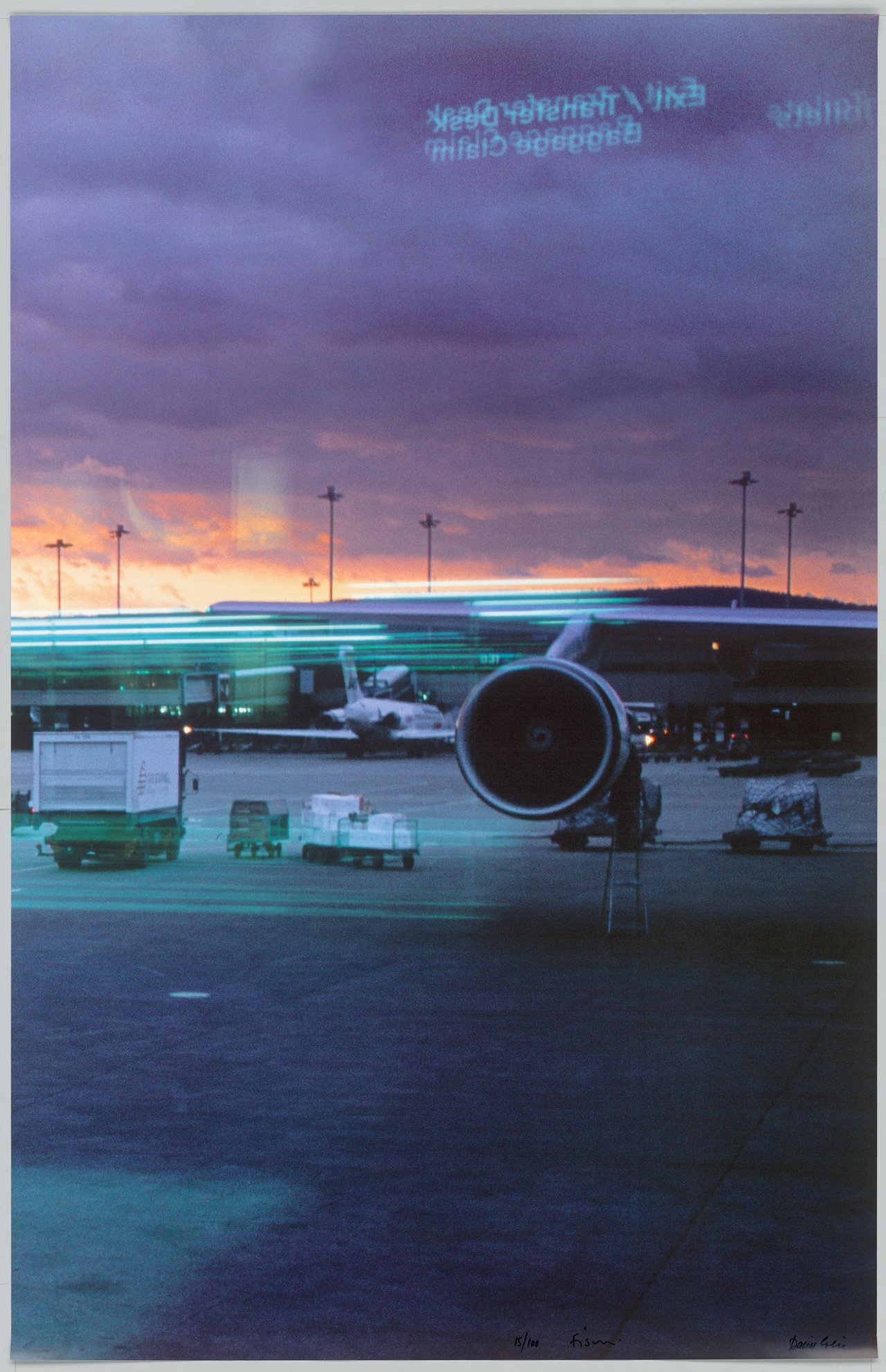 Auf diesem Bild ist das folgende Kunstwerk zu sehen: Peter Fischli und David Weiss. „Ohne Titel (Airport Zürich, 2000)“. 2000/2007.