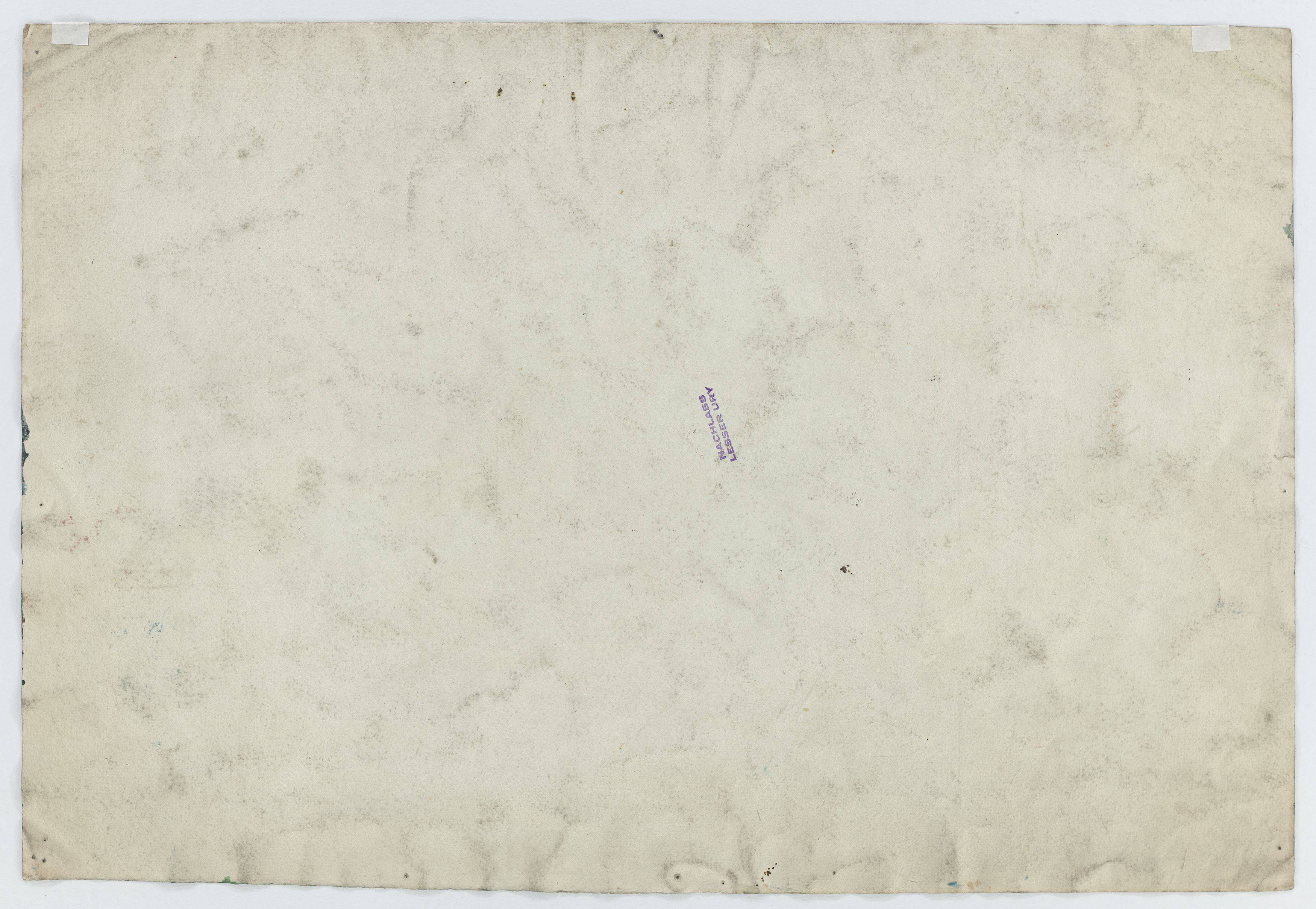 This picture shows the following artwork: Lesser Ury. ”Thüringer Landschaft bei aufgehendem Mond (Studie)”. Circa 1895/1900.