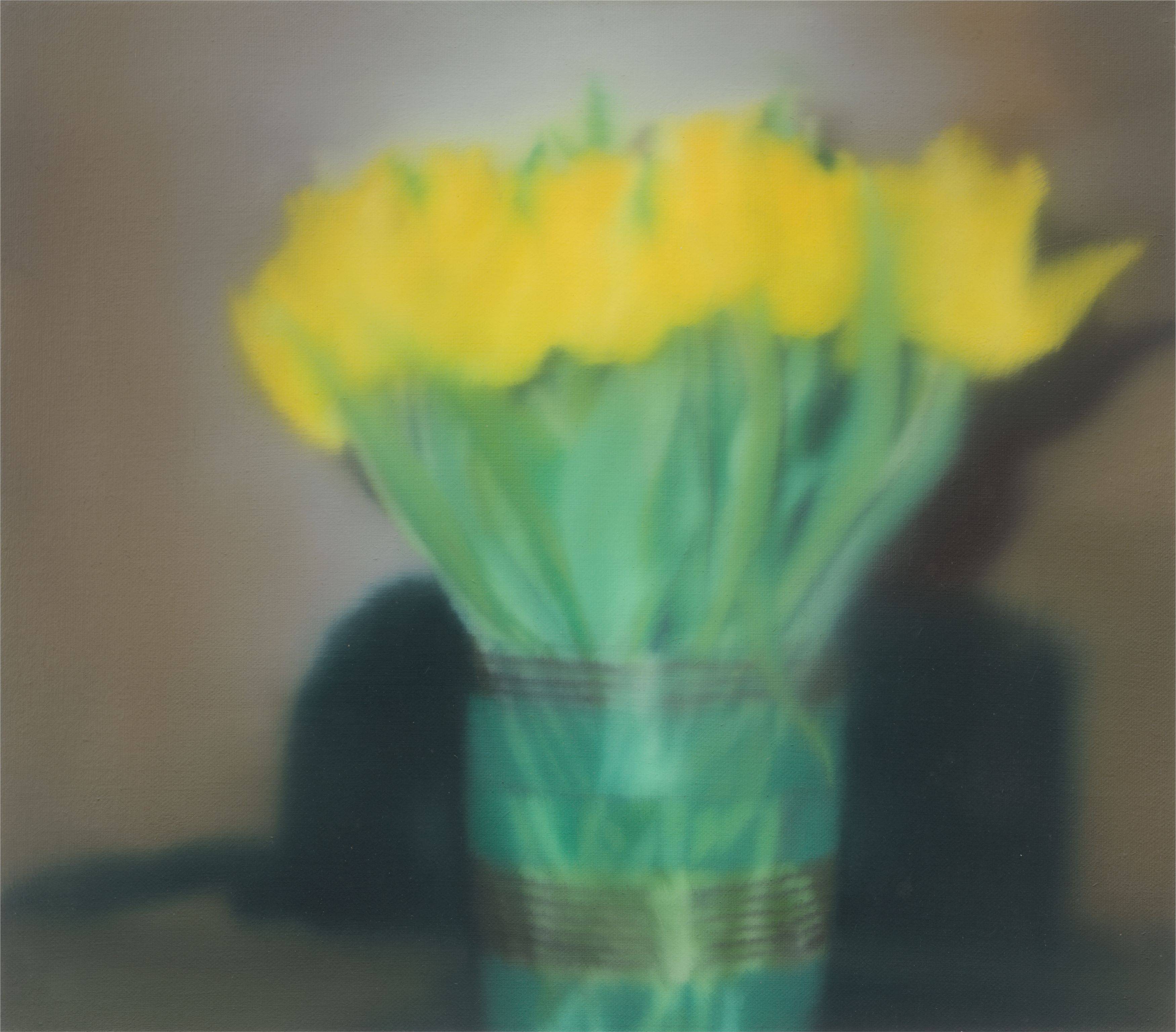 Auf diesem Bild ist das folgende Kunstwerk zu sehen: Gerhard Richter. „Tulips (P17)“. 2017.