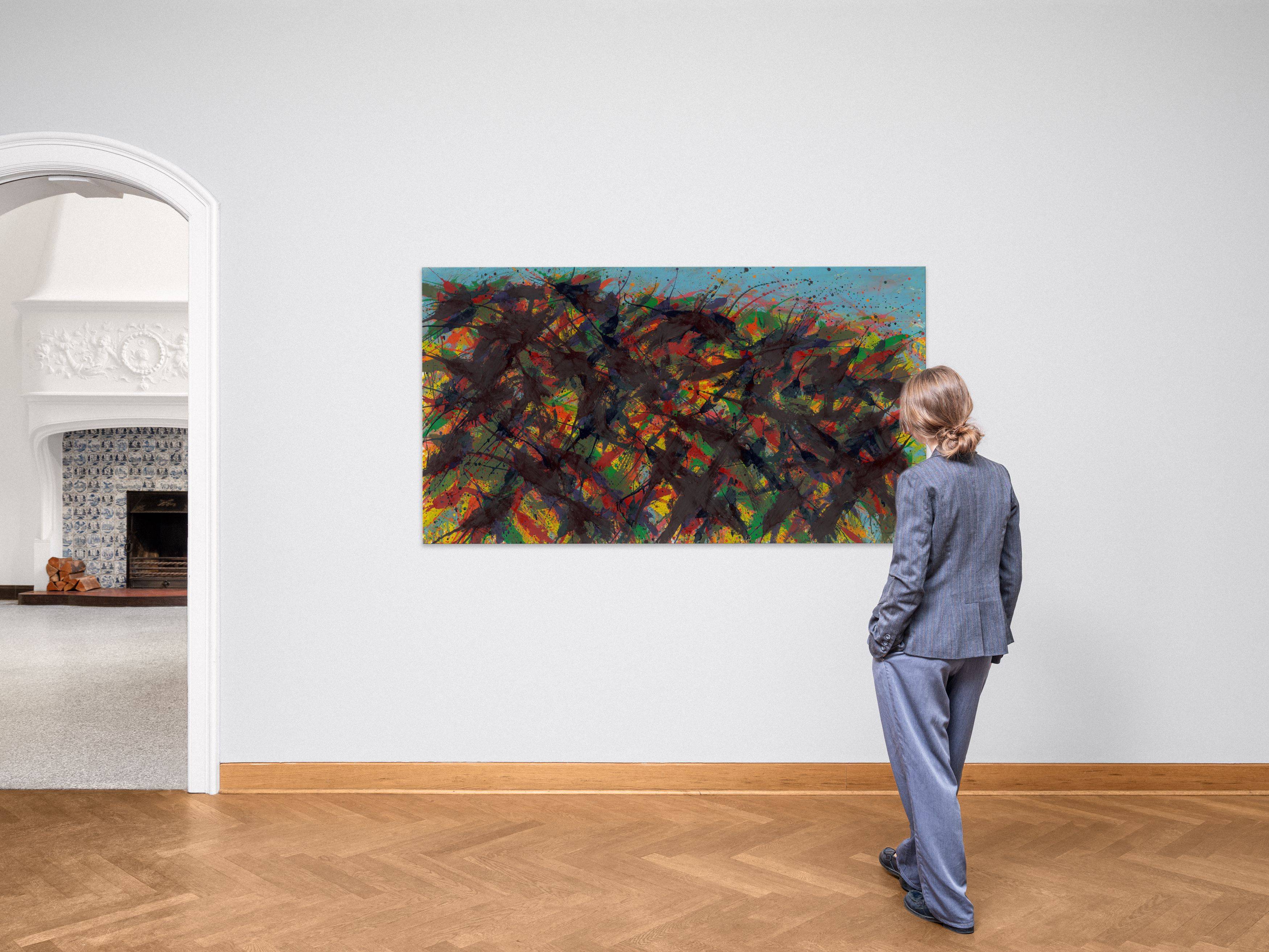 Auf diesem Bild ist das folgende Kunstwerk zu sehen: Max Uhlig. „Paysage de mai près de Faucon“. 1992.