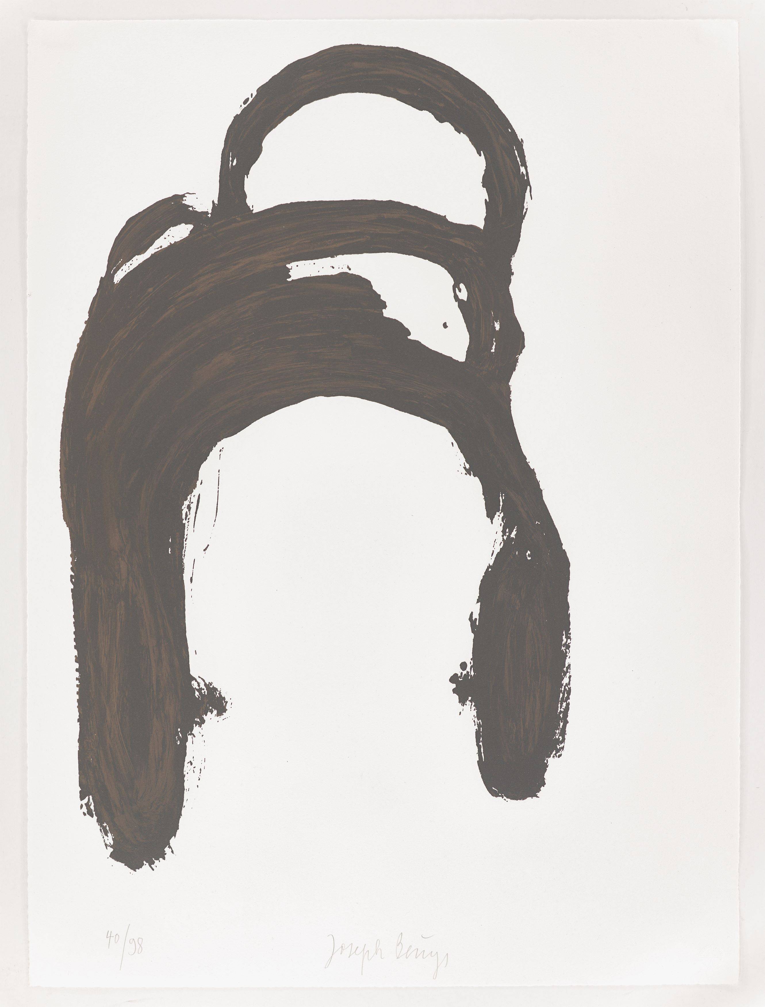 This picture shows the following artwork: Joseph Beuys. From: ”Spur II”. 1977.