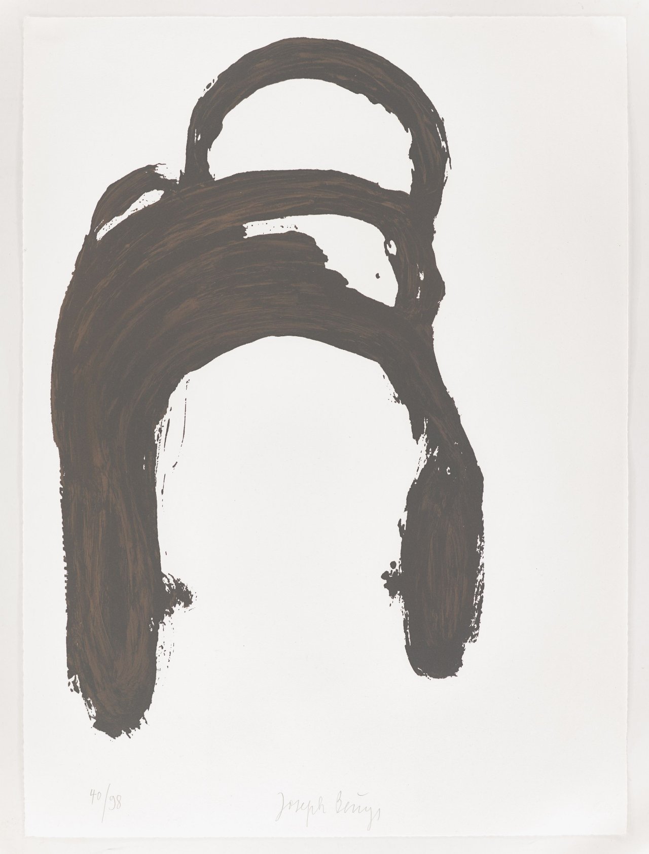 This picture shows the following artwork: Joseph Beuys. From: ”Spur II”. 1977.